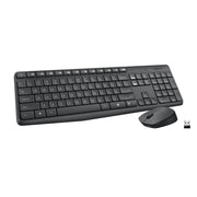 Logitech MK235 Wireless Keyboard and Mouse Combo for Windows, USB Receiver, Long Battery Life, Laptop and PC Keyboard and Mouse Wireless