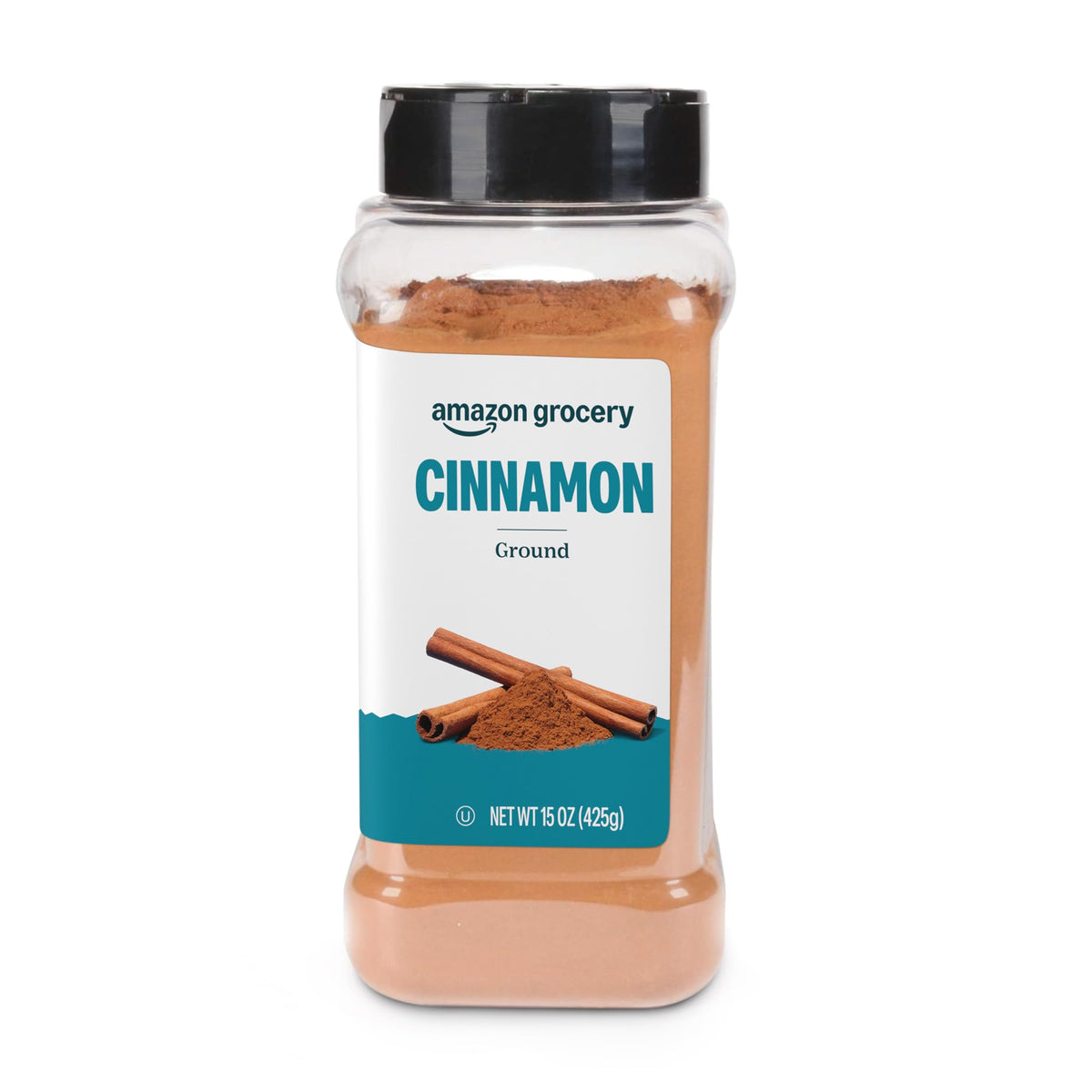 Amazon Lebensmittel, gemahlener Zimt, 425 g (ehemals Happy Belly, Verpackung kann variieren)