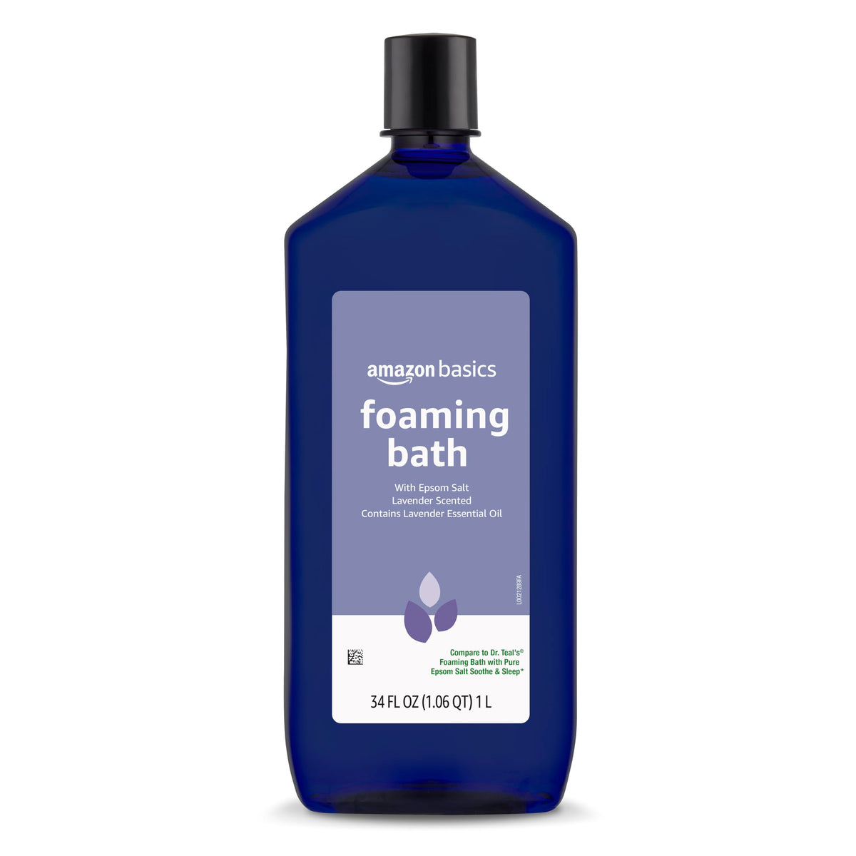 Basics Lavender Scented Foaming Bath with Essential Oil, 34 Fluid Ounce