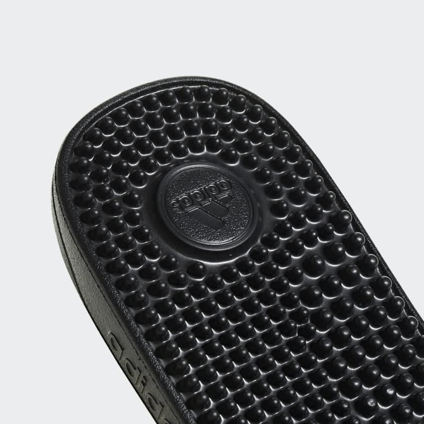 adidas Performance adissage Sandal, black/white/black, 11 M US