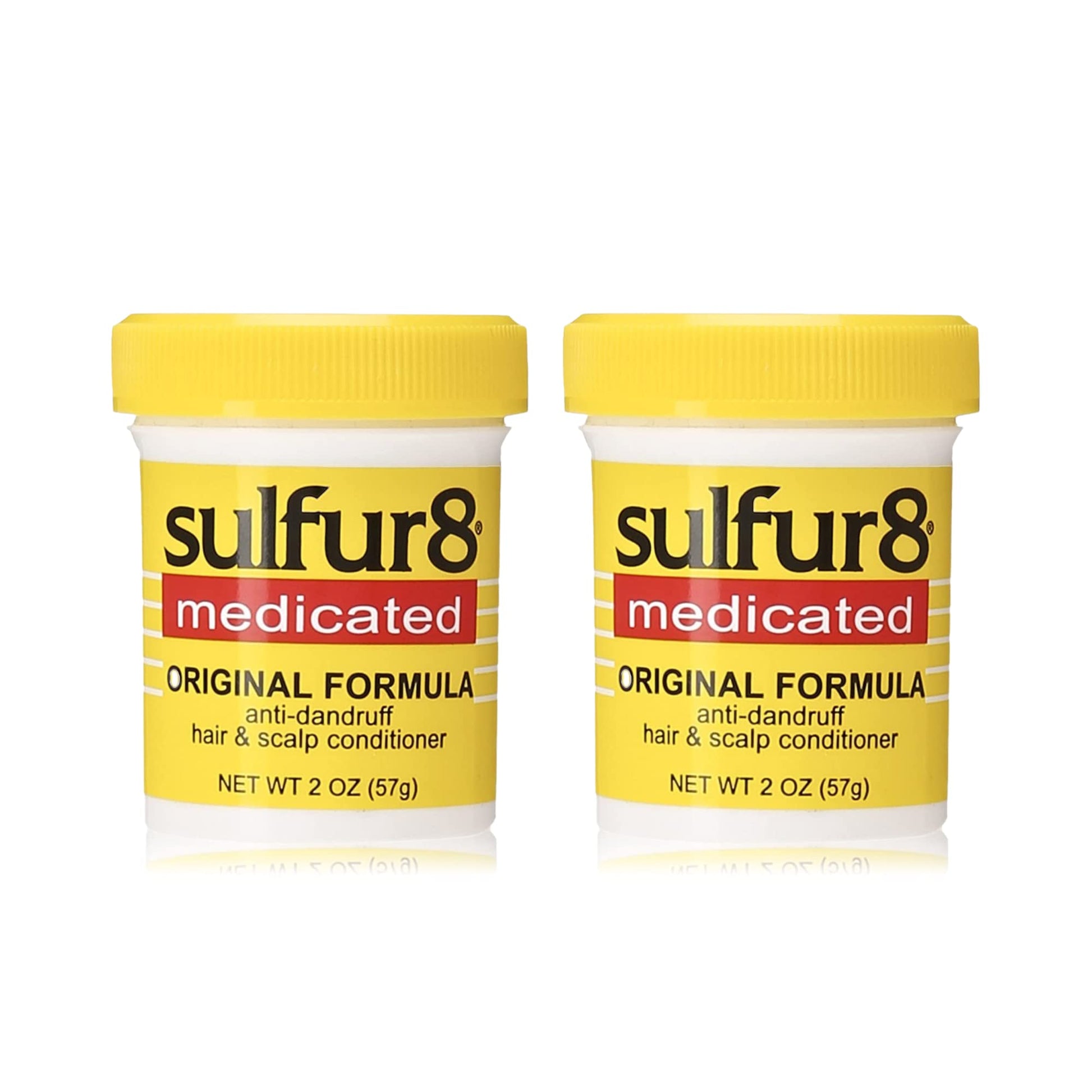 Sulfur8 Medicated Original Formula Anti-Dandruff Hair & Scalp Conditioner, 2 OZ - 2 Pack