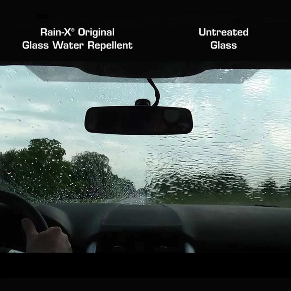 Rain-X 800002243 Glass Treatment, 7 oz. - Exterior Glass Treatment To Dramatically Improve Wet Weather Driving Visibility During All Weather Conditions