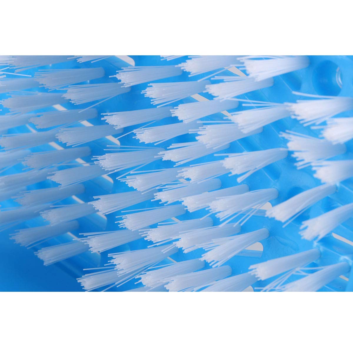 Evermarket Magic Feet Cleaner Simple Foot Scrubber Feet Shower Spa Easy Feet Cleaning Brush Exfoliating Foot Massager Slipper(Blue)