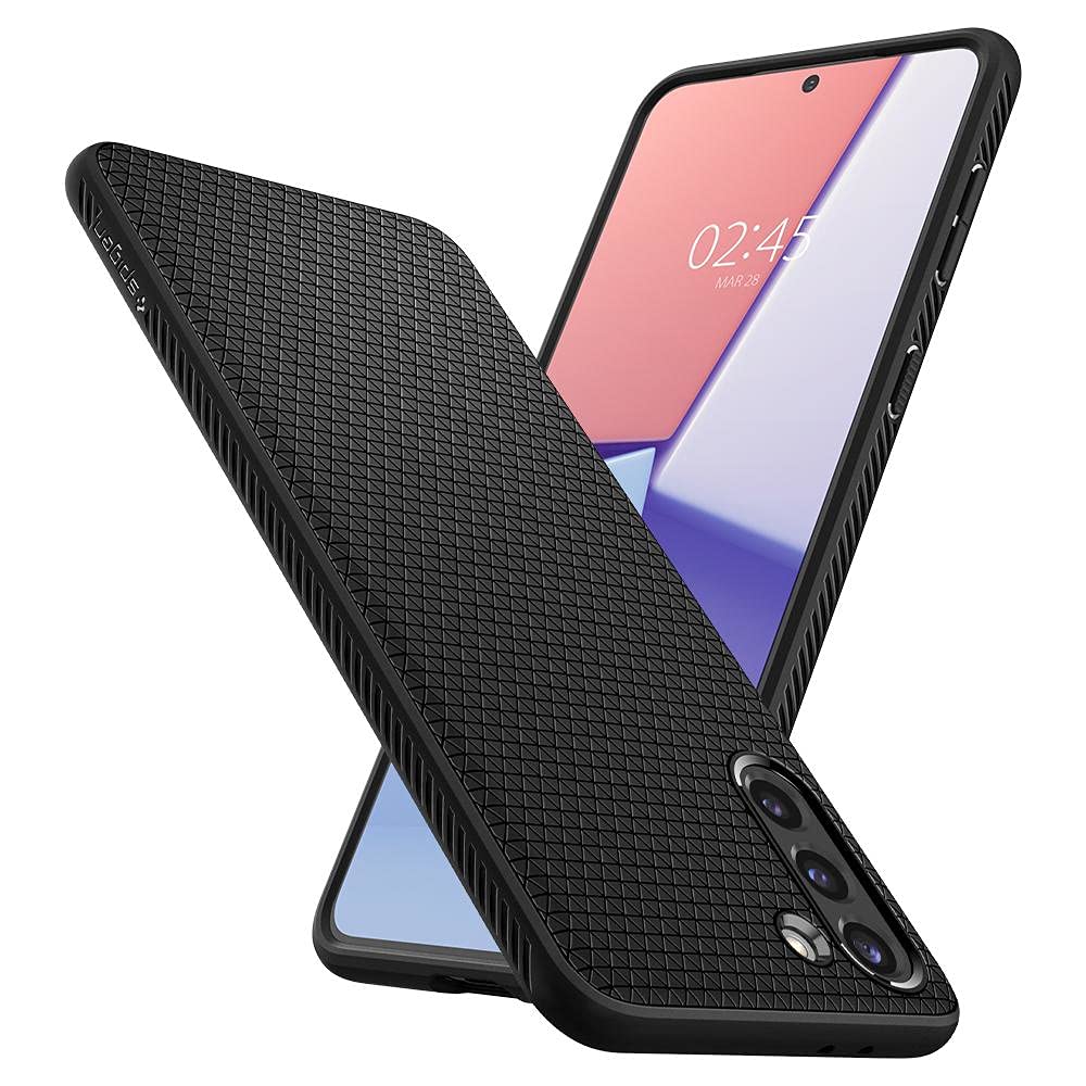 Spigen Liquid Air [Military Grade] Designed for Galaxy S21 Case (2021) - Matte Black