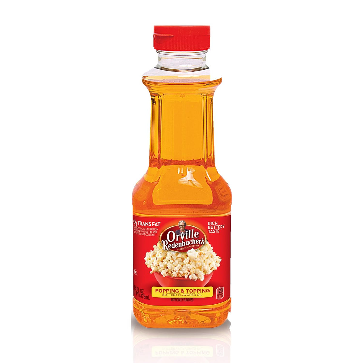 Orville Redenbacher's Popcorn Oil, Butter Flavor, 16 fl oz