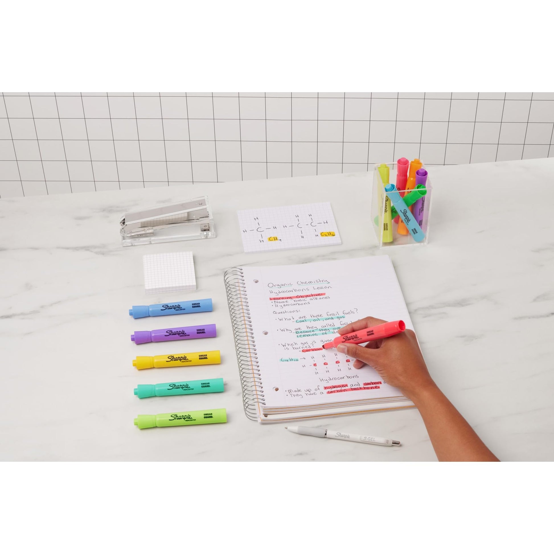 Sharpie Tank Style Highlighters Chisel Tip Fluorescent Highlighter Marker Set Office And Teacher Supplies Assorted 12 Count