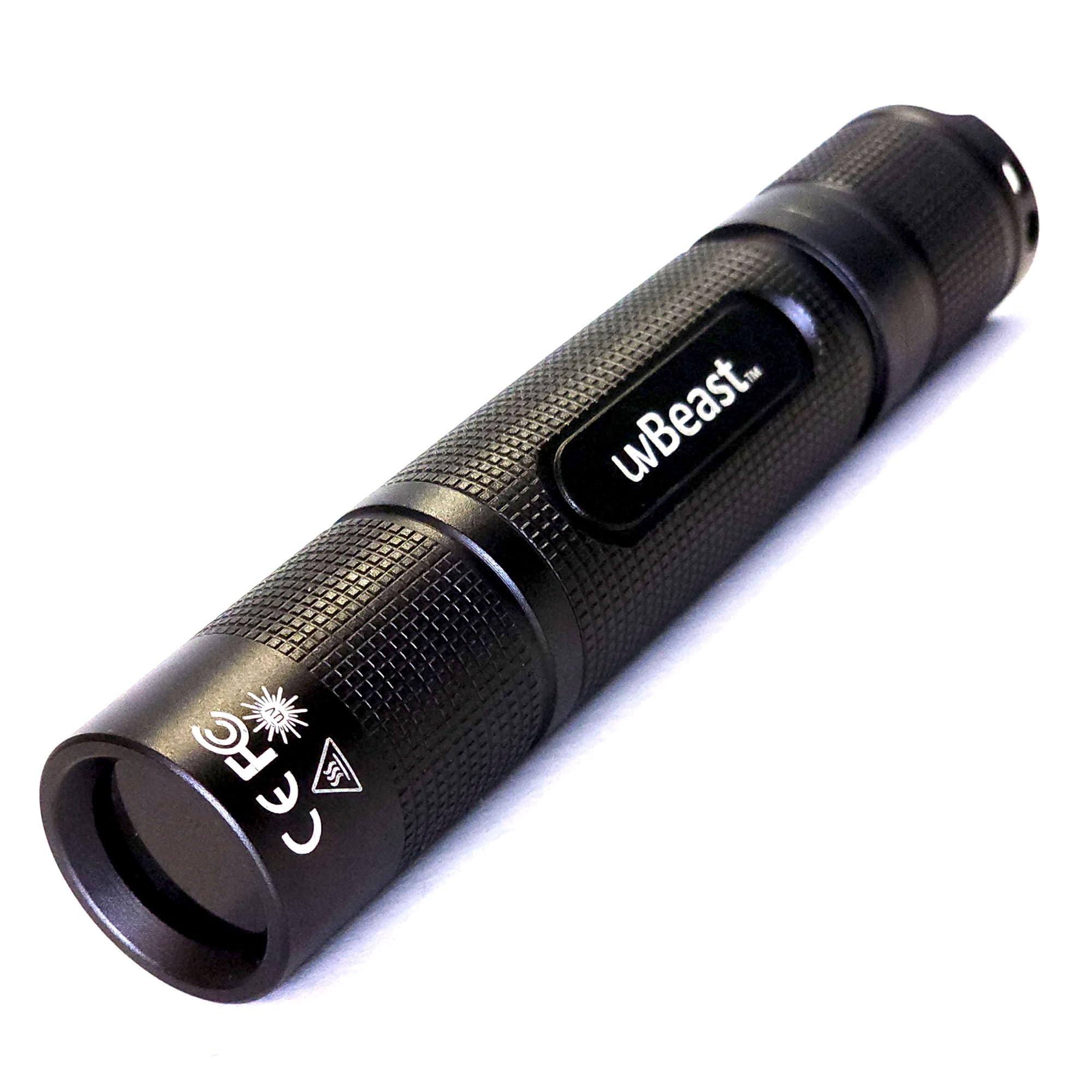 uvBeast New V3 365nm MINI - Schwarzlicht-UV-Taschenlampe - hochauflösendes reines Ultraviolett - professionelle Hochleistungs-UV-LED mit 5 Kernen - US-Lagerbestand