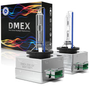 DMEX D3S HID Headlight Bulbs Xenon 6000K Cool White 35W Replacement 66340 42403 42302 Headlamp - Pack of 2(Not fit Halogen Headlight Assembly)