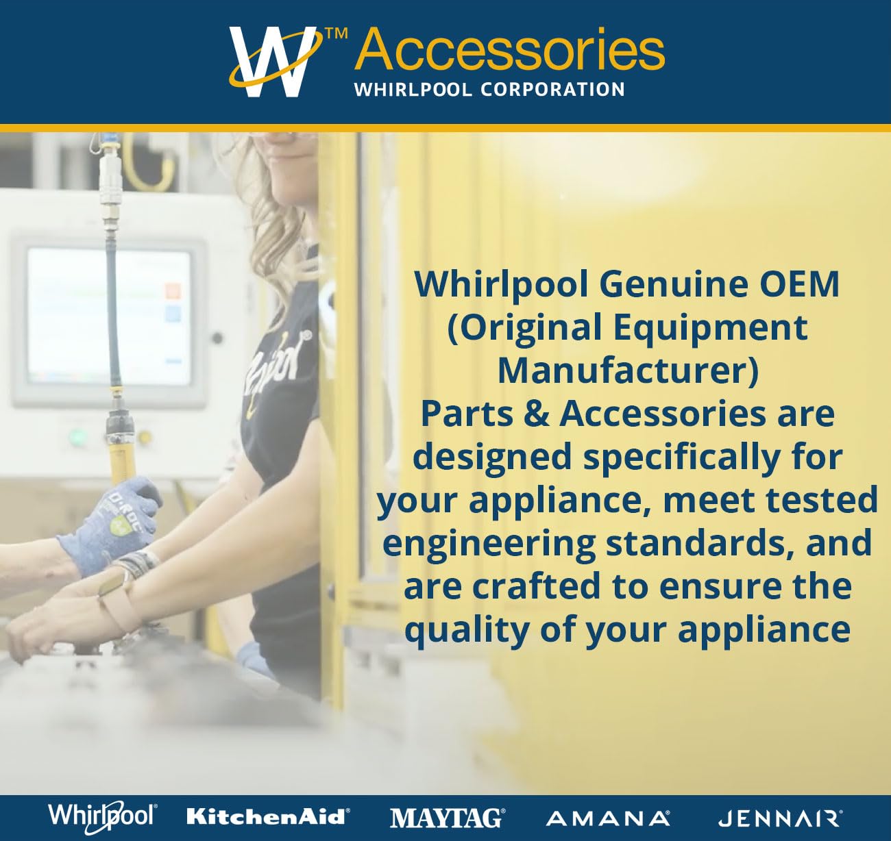 Whirlpool 4396006RW Genuine OEM Elbow Vent Connector For Dryers, Aluminium Accessory – Replaces 4396006