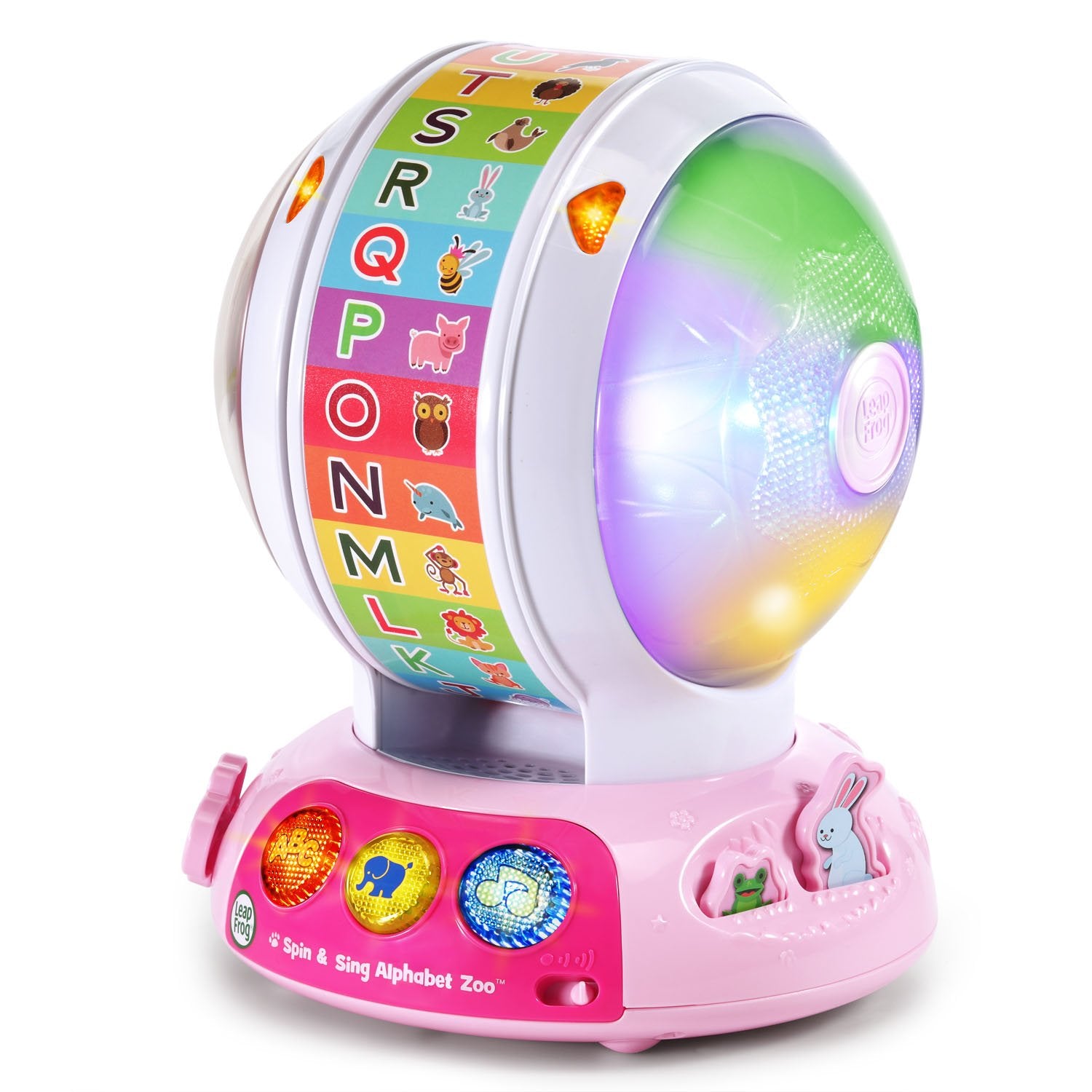 LeapFrog Dreh- und Sing-Alphabet-Zoo, Pink