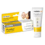 Medela Purelan Lanolin Brustwarzencreme, schnelle Linderung für wunde Brustwarzen & trockene Haut während des Stillens, sicher für stillende Babys, natürlich, hypoallergen, parfümfrei, 37g