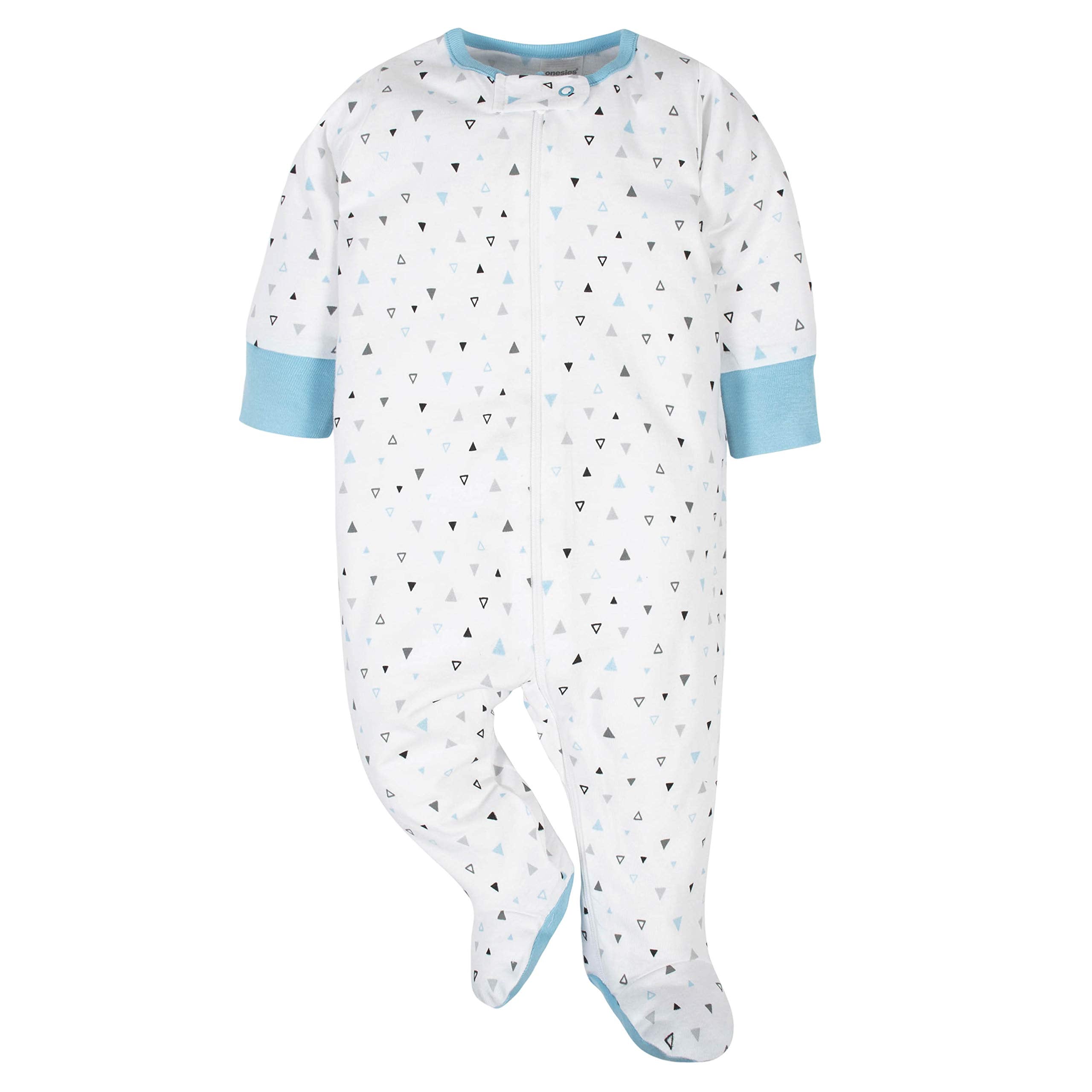 Onesies Brand Baby Boys 4-pack 'N Play Footies And Toddler Sleepers, Blue Elephant, 0-3 Months US