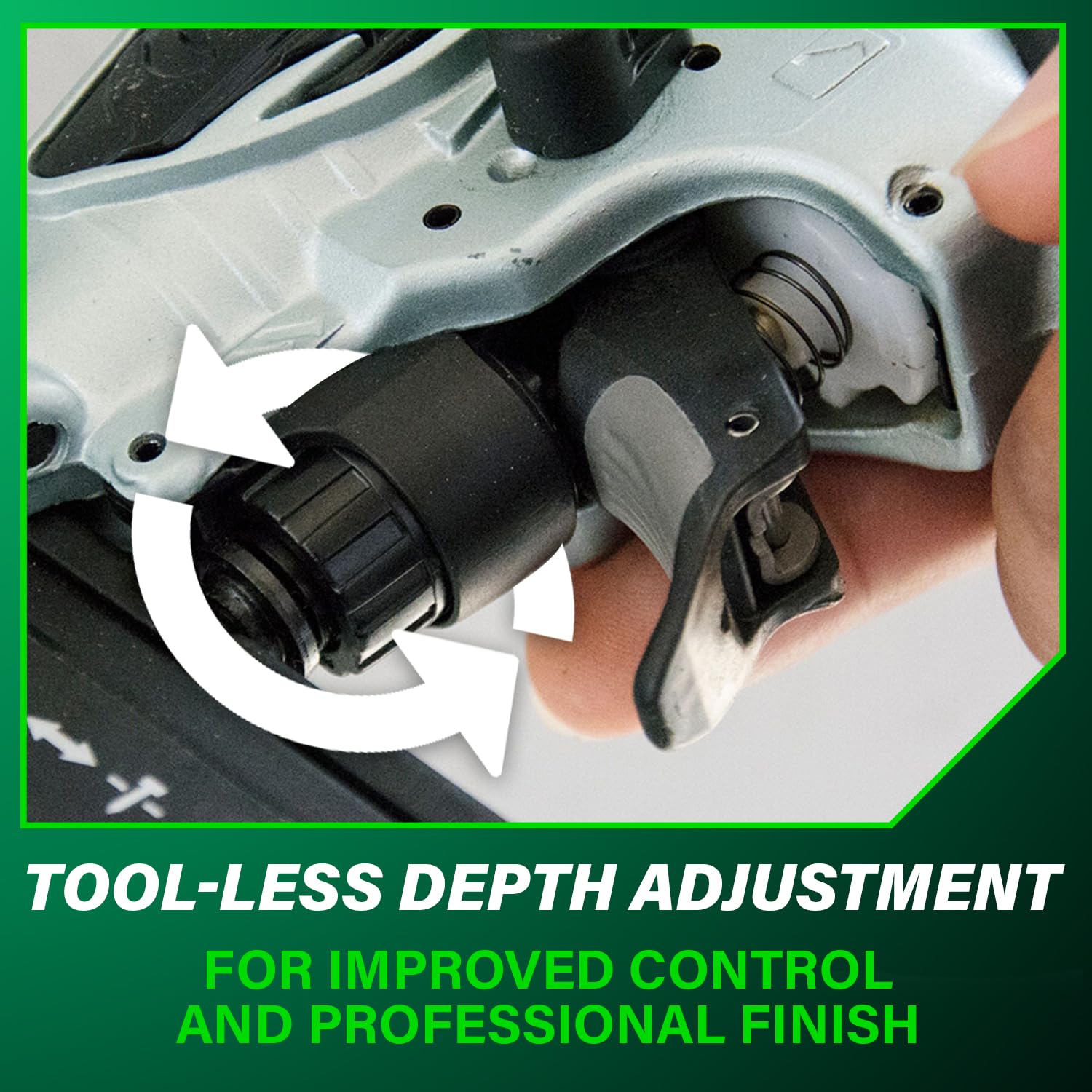 Metabo HPT Brad Nailer, Pro-Preferred Lightweight Pneumatic Power Nailer for Precision Trim Work and Furniture Building, Adjustable Depth, 18 Gauge, 5/8" up to 2" Brad Nails, NT50AE2