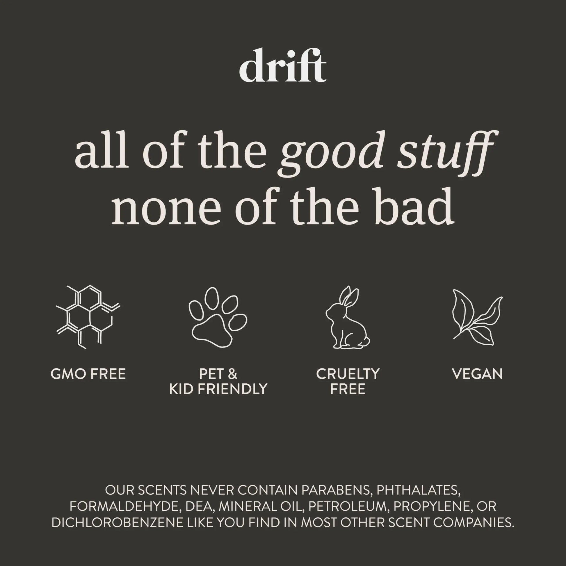 Drift Car Air Freshener - Wood Air Freshener - Car Odor Eliminator - Teak Scent Starter Kit