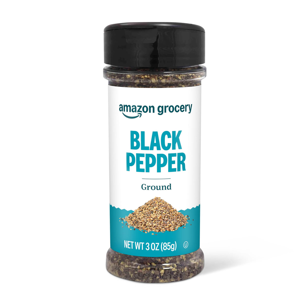 Amazon Lebensmittel, gemahlener schwarzer Pfeffer, 3 Oz (Zuvor Happy Belly, Verpackung kann variieren)