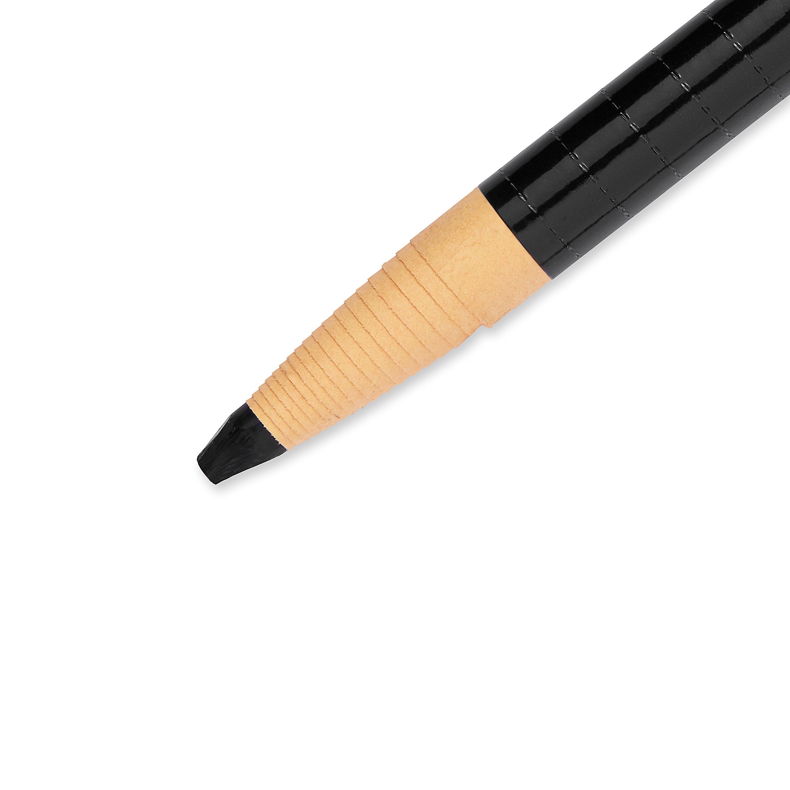 Sharpie Peel-Off China Marker Grease Pencils, Black, Box of 12
