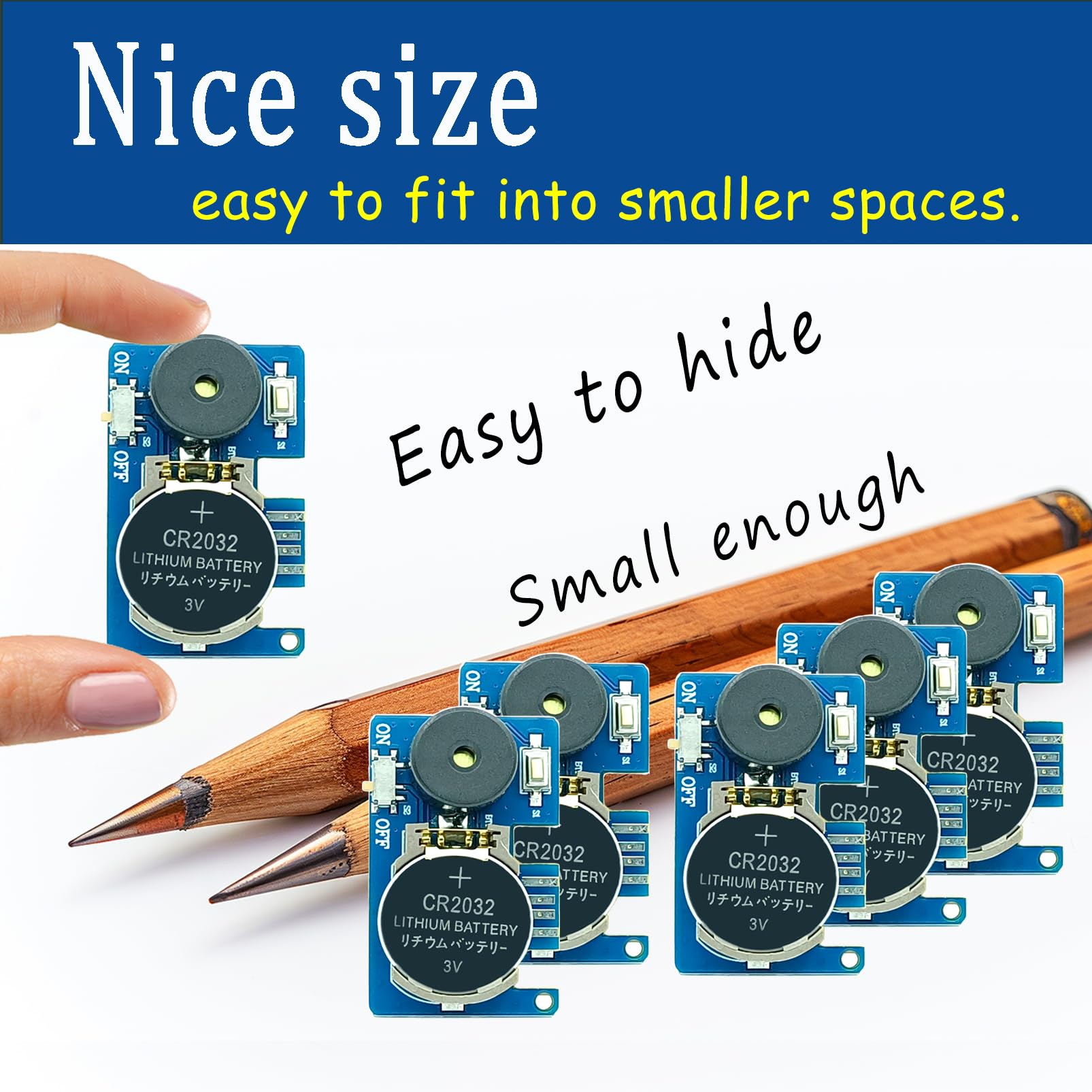 NewNoiseWar-Cricket Noise Maker Prank (6 Pcs), Hidden Pranks Beeping Several Months, Funny Office Pranks for Adults