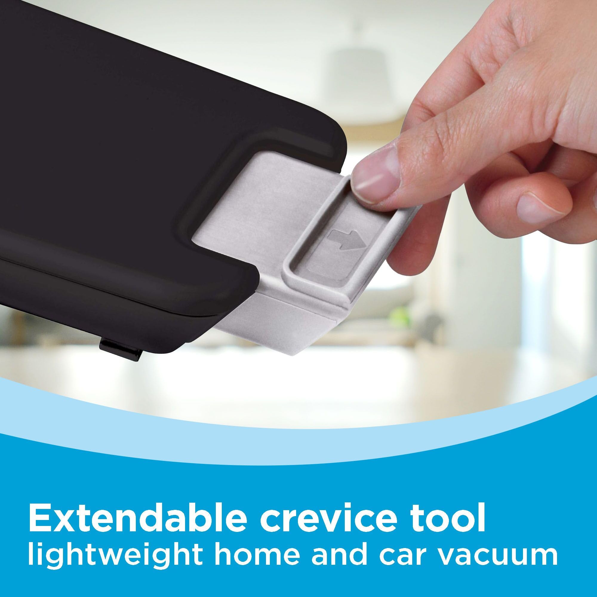 BLACK+DECKER dustbuster PIVOT VAC Handheld Vacuum Cordless, Hand Vacuum for Dorm, Car and Home, Portable with Crevice Tool and Pivot Nozzle (BDH2000PL)