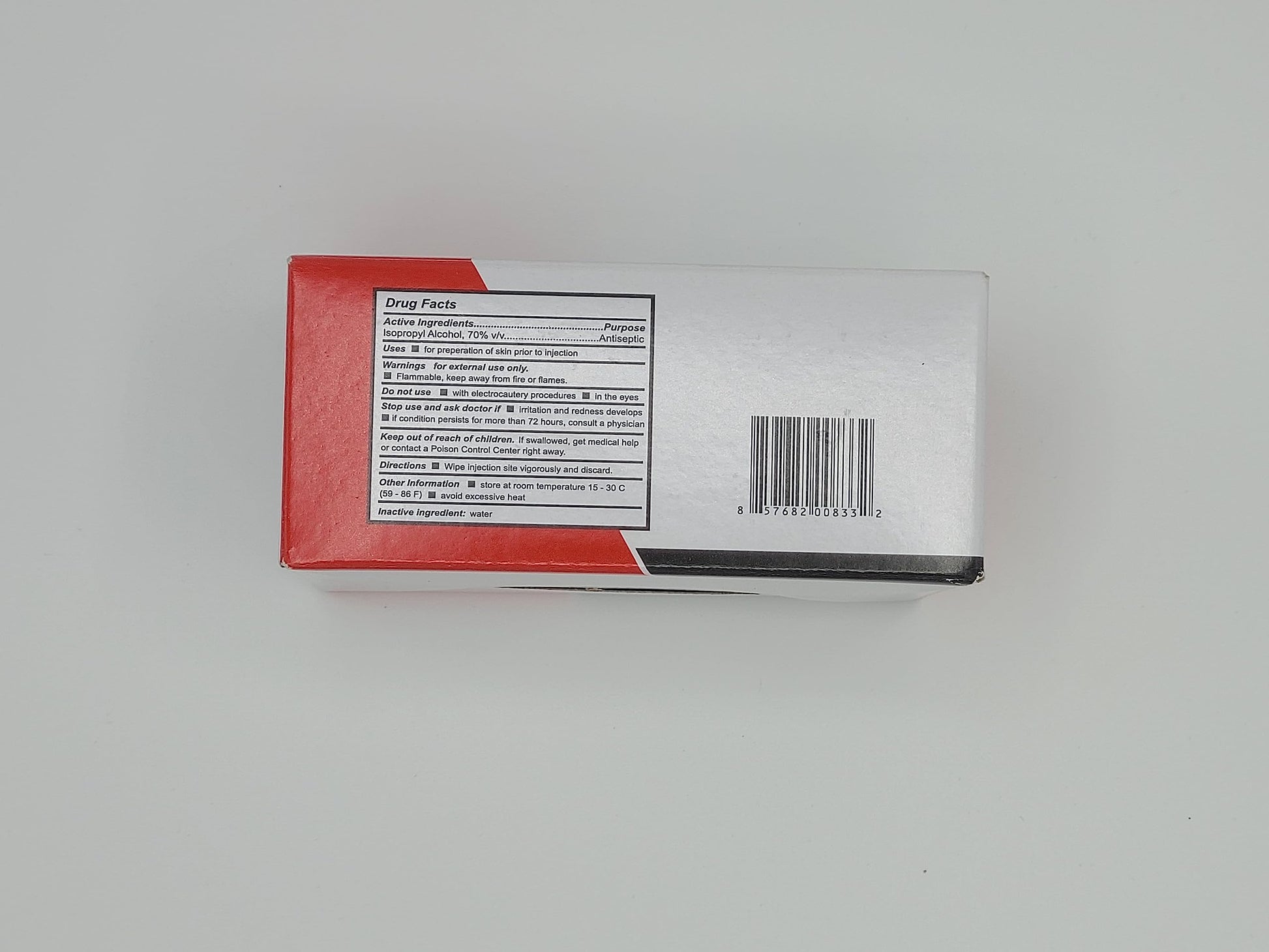BH Supplies Alcohol Prep Pad Sterile, Medium 2-Ply, 200 Count - Saturated with 70% Alcohol