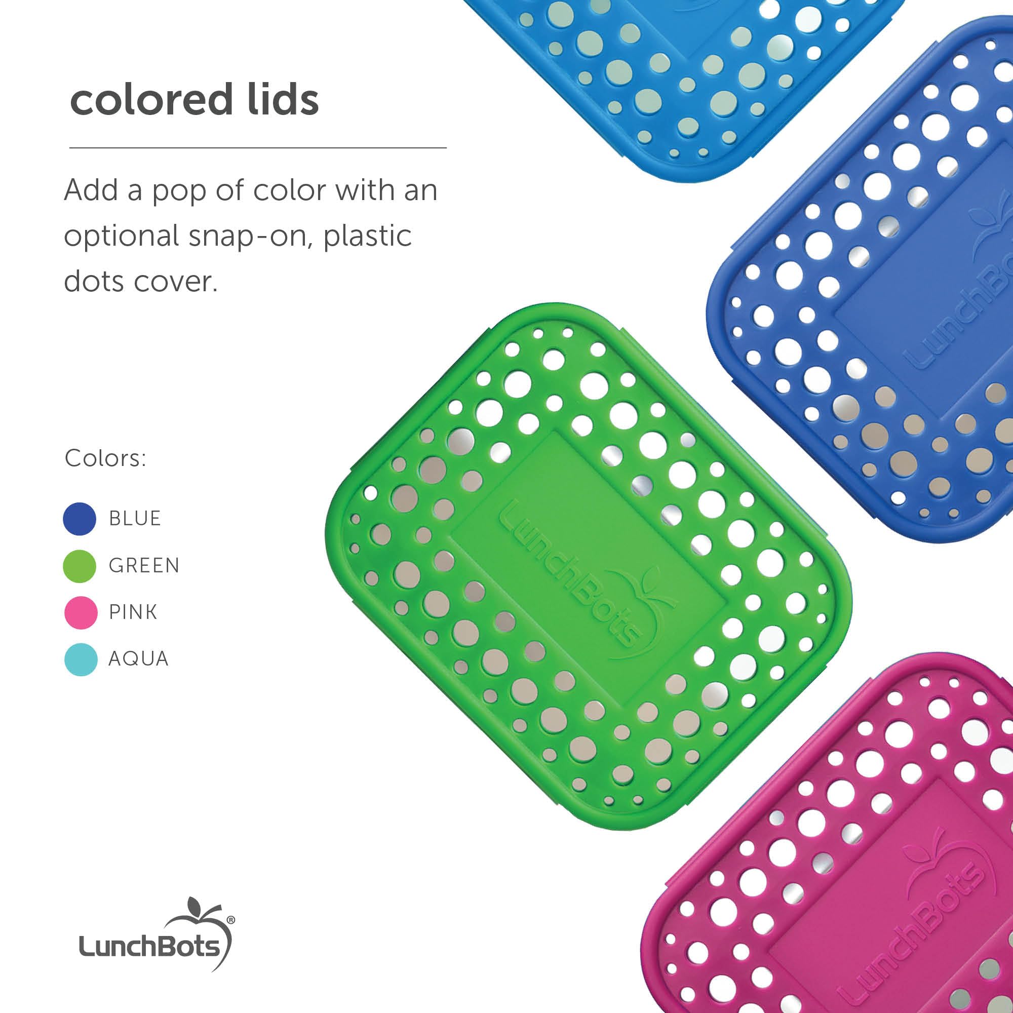 LunchBots Medium Trio II Snack Container - Divided Stainless Steel Food Container - 3 Sections for Snacks On the Go, Dishwasher Safe - Stainless Steel