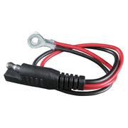 Schumacher Electric Ring Connection Cable for Battery Chargers and Maintainers, WM-12, 18 Inches, Quick Connect, for Motorcycle, Power Sport,and Lawn Tractor Batteries