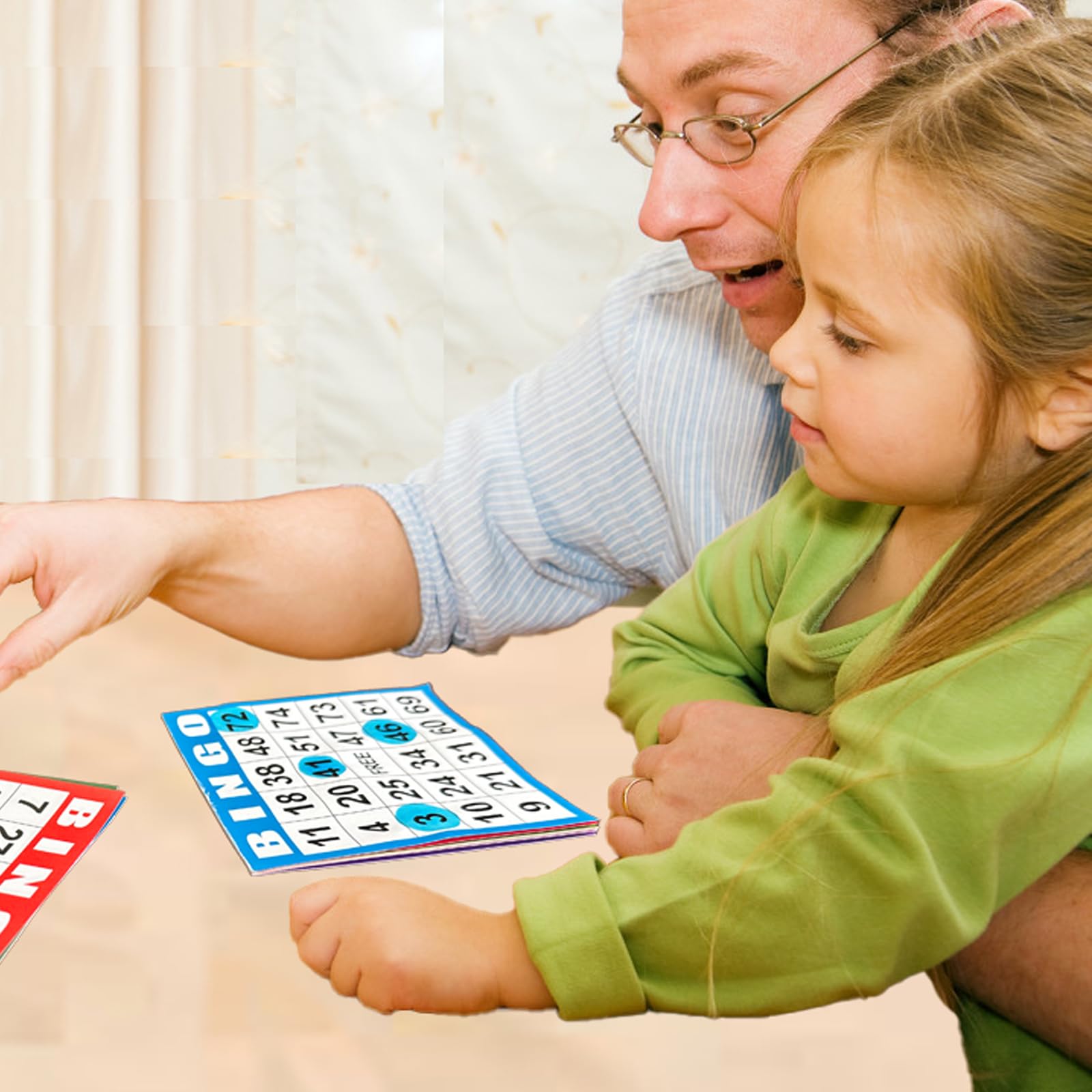 SEETOOOGAMES Bingo Paper Game Cards - 1 Card - 100 Books of 5 Sheets