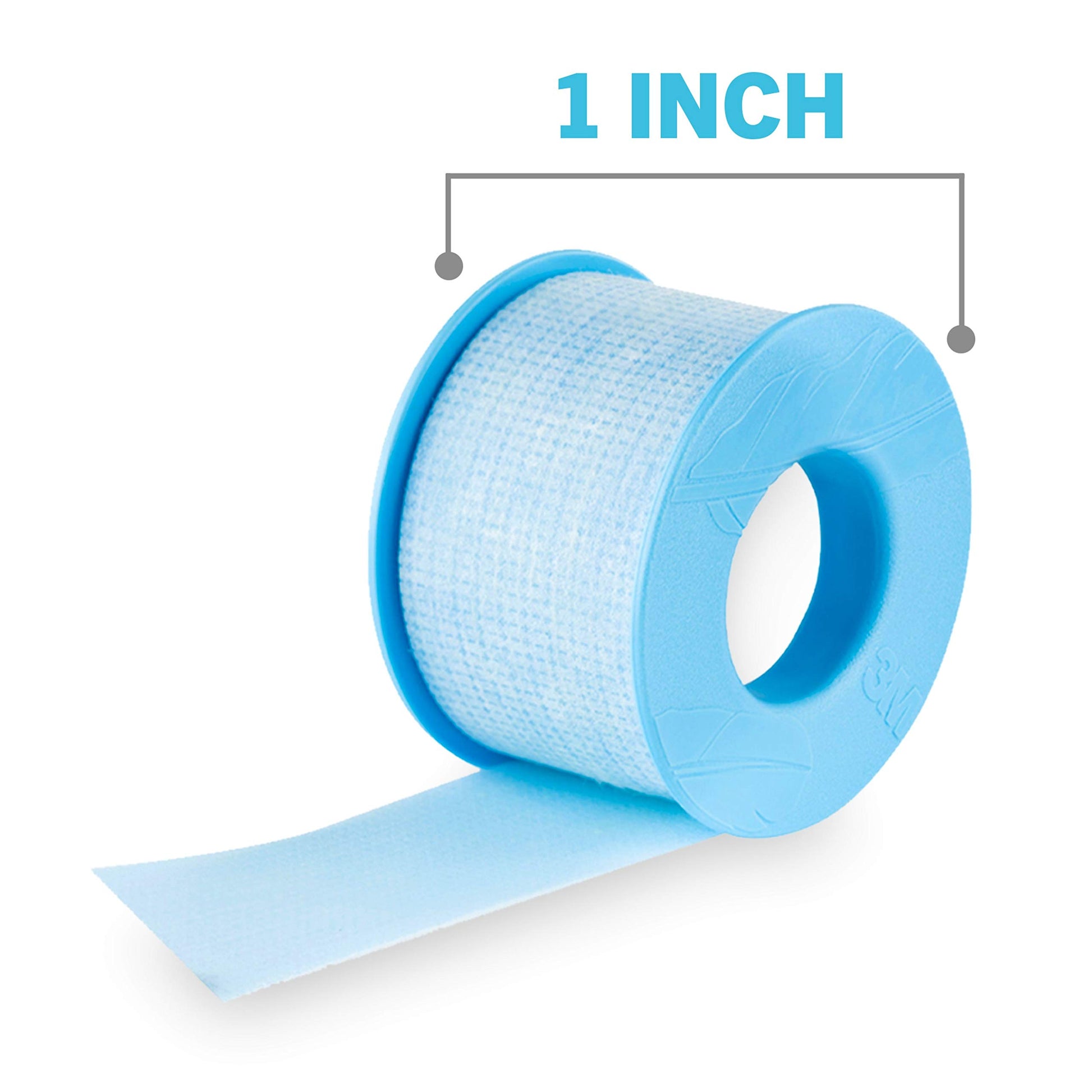 Nexcare Strong Hold Pain-Free Removal Tape for Sensitive Skin, 1 in x 4 yd, 1 Roll