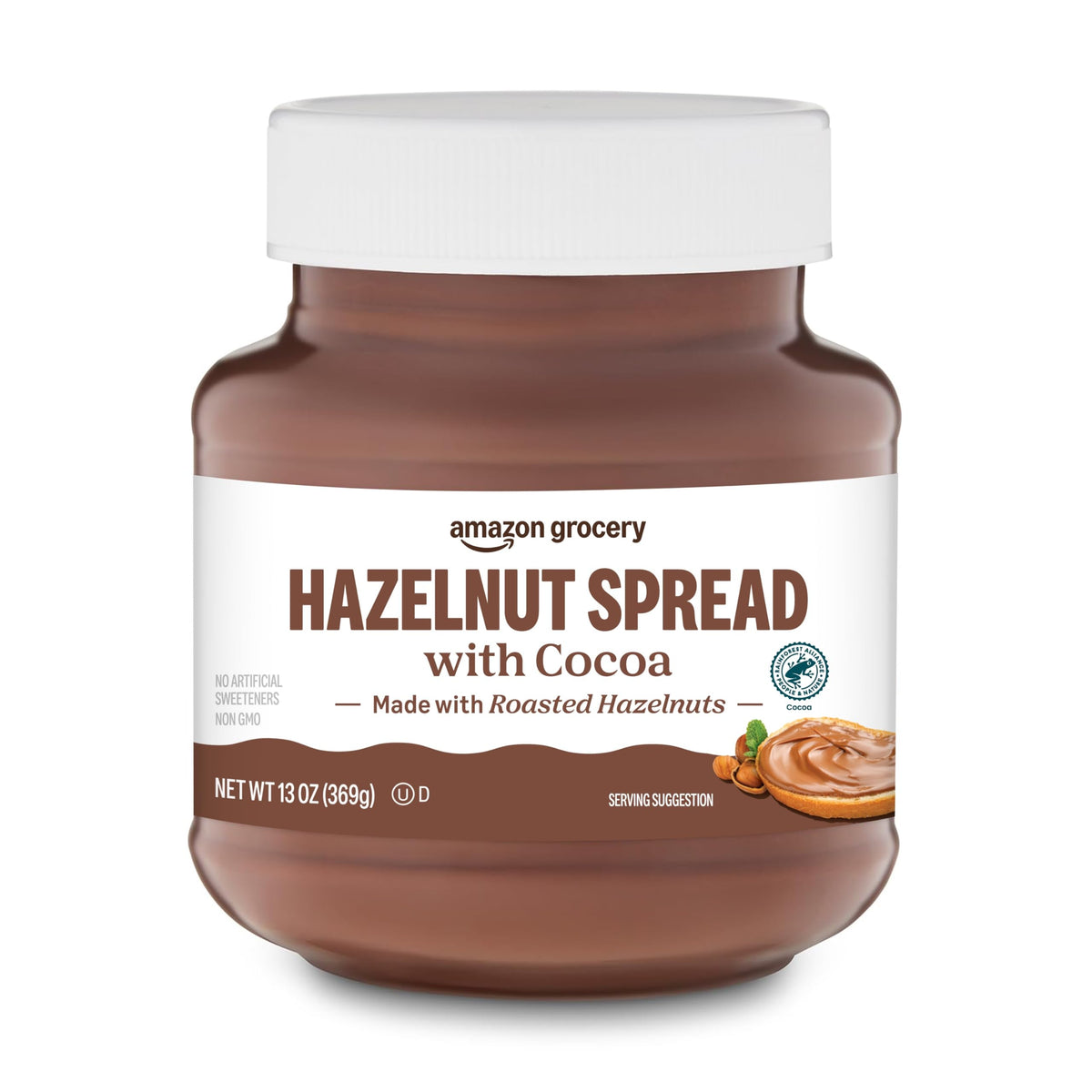 Grocery, Hazelnut Spread With Cocoa, 13 Oz (Previously Fresh, Packaging May Vary)