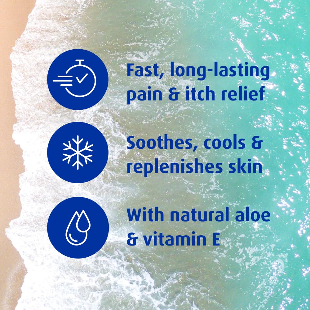 Solarcaine Aloe Sunburn Relief Spray with 4% Lidocaine - After Sun Care Relief for Burns, Scrapes & Itch - Aloe Spray to Soothe, Cool & Replenish Skin - 4oz