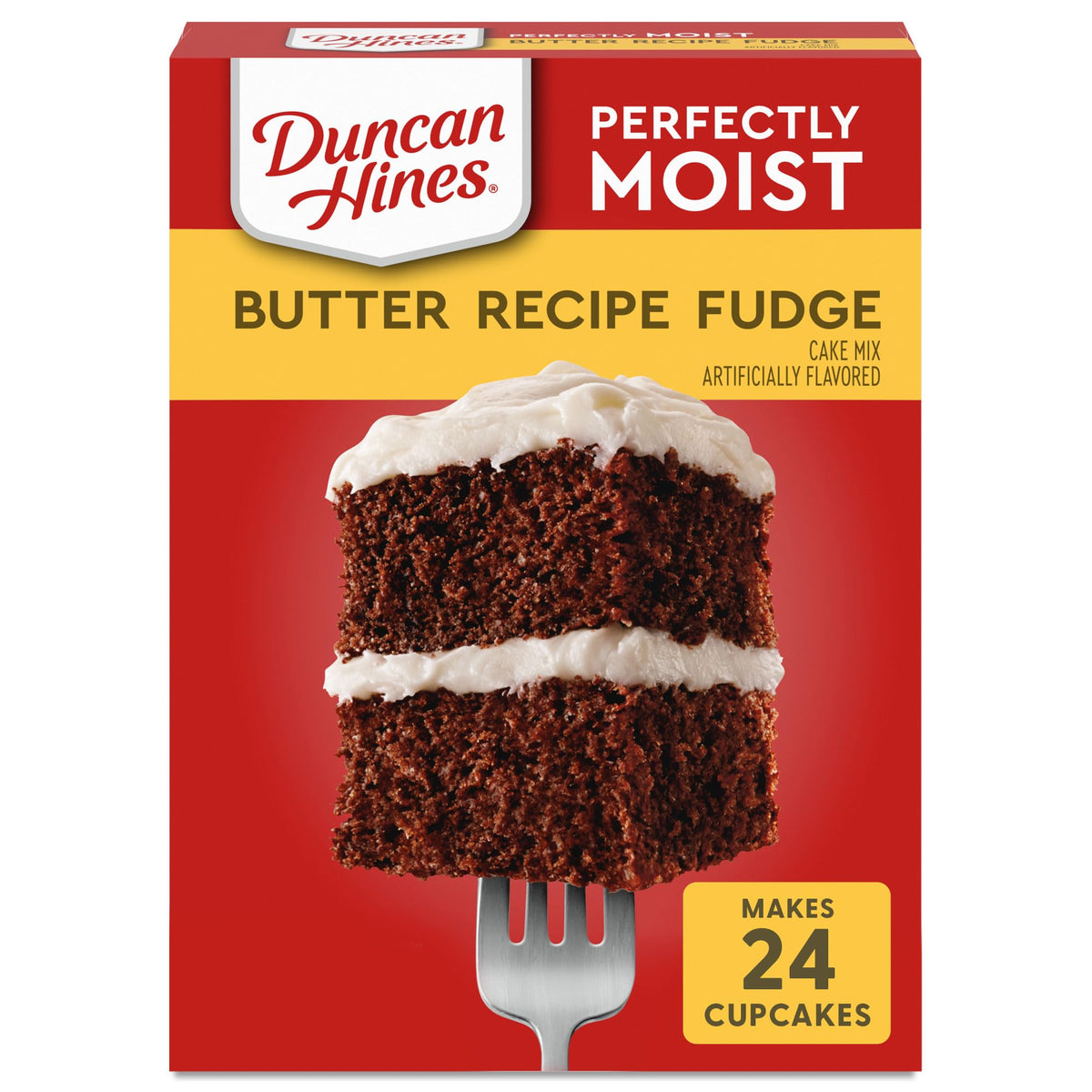 Duncan Hines Perfectly Moist Butter Recipe Fudge Kuchenmischung, 432 g