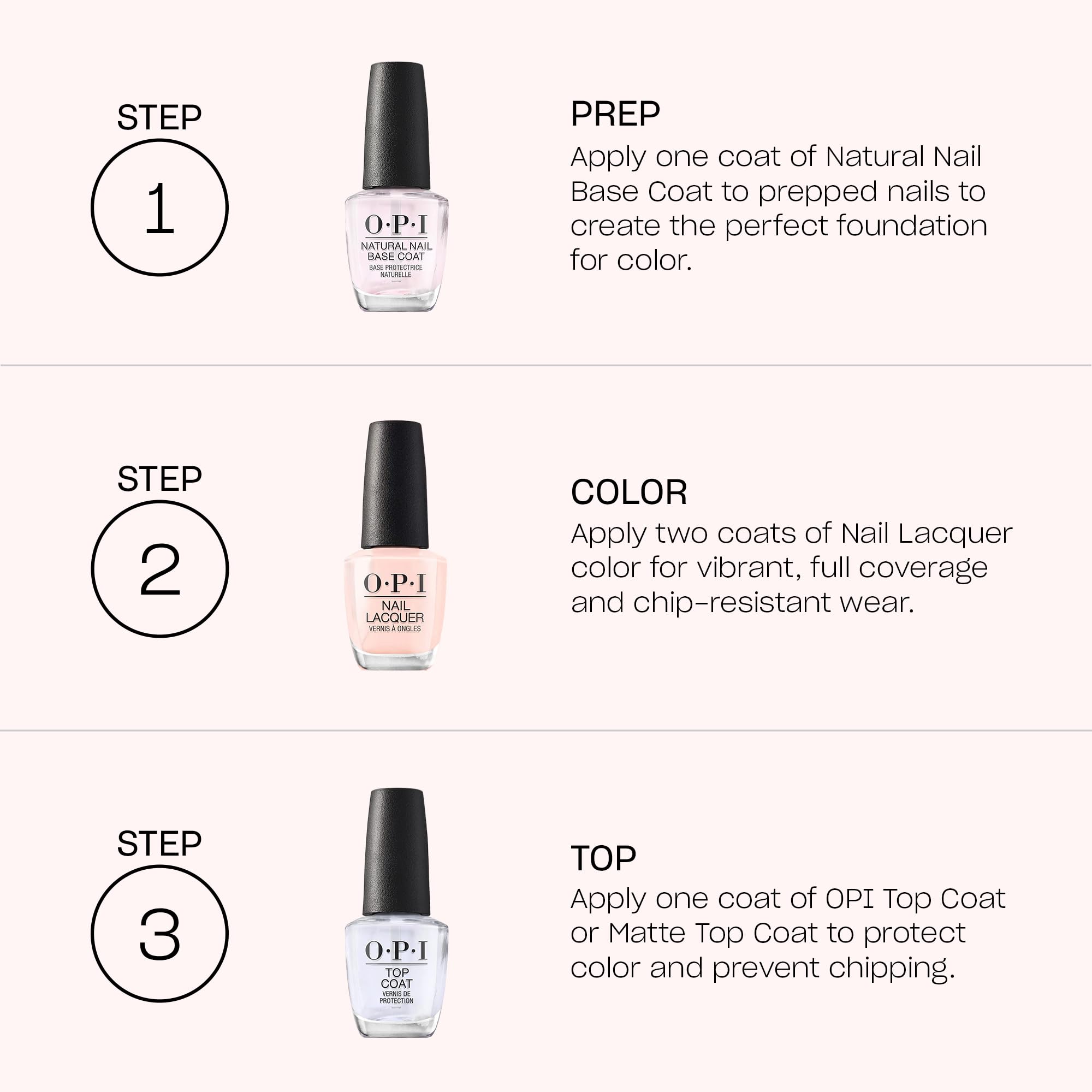 OPI Nagellack, deckender & lebendiger Creme-Finish schwarzer Nagellack, bis zu 7 Tage Halt, splitterfest & schnelltrocknend, Black Onyx, 15 ml