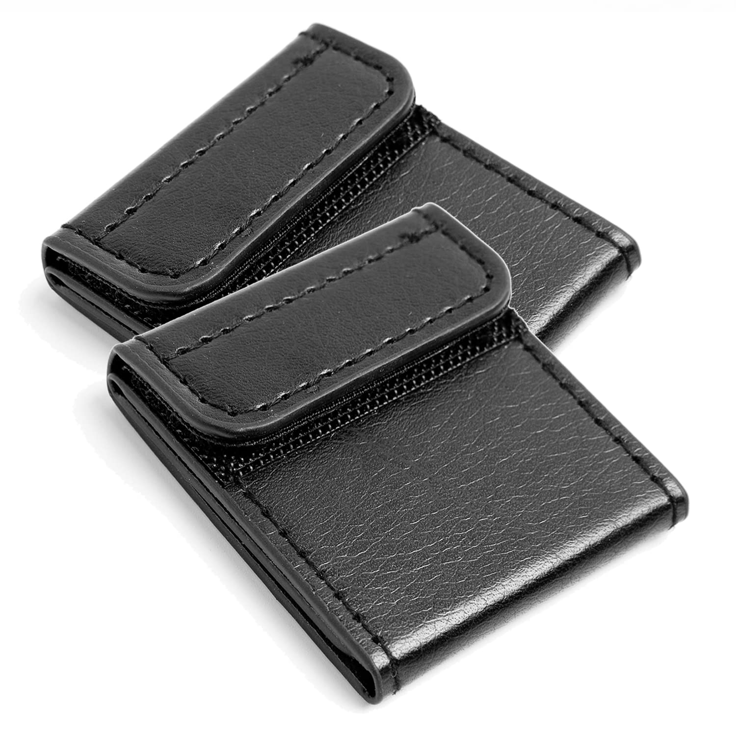 ANDTOBO Shoulder Strap Adjuster, Comfort Auto Shoulder Neck Strap Pad,Reduces Neck Irritation (2 Pack, Black)