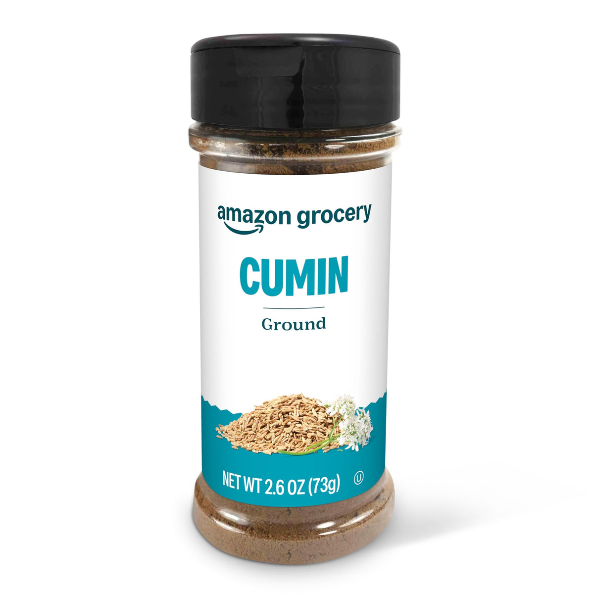 Amazon Lebensmittel, Kreuzkümmel gemahlen, 2,6 Oz (zuvor Happy Belly, Verpackung kann abweichen)