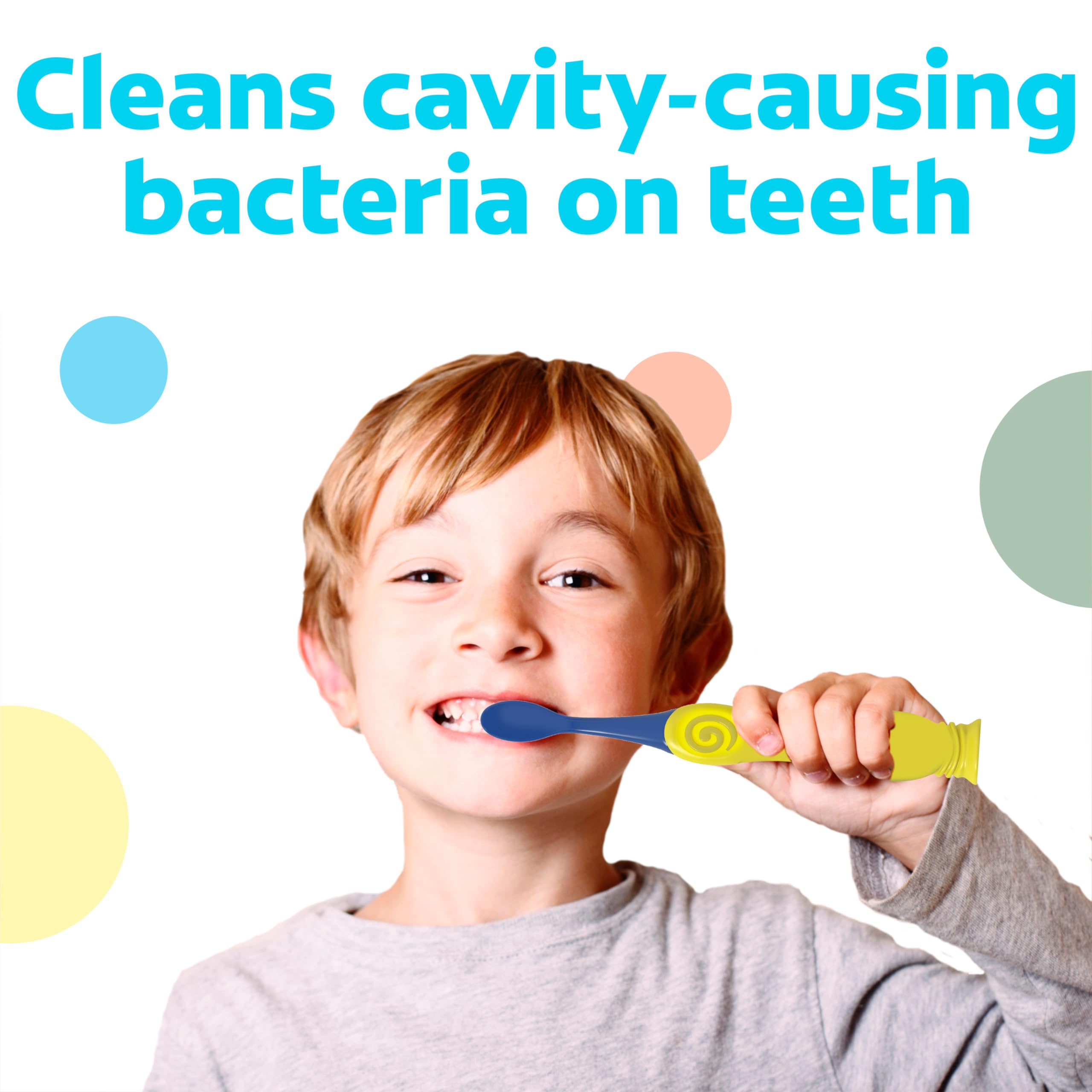 Colgate Extra Soft Toothbrush for Kids, Kids Toothbrush Pack with Built in Suction Cup Toothbrush Holder, Designed for Children Ages 2 and Up, Extra Soft Bristles, Bluey, 2 Pack