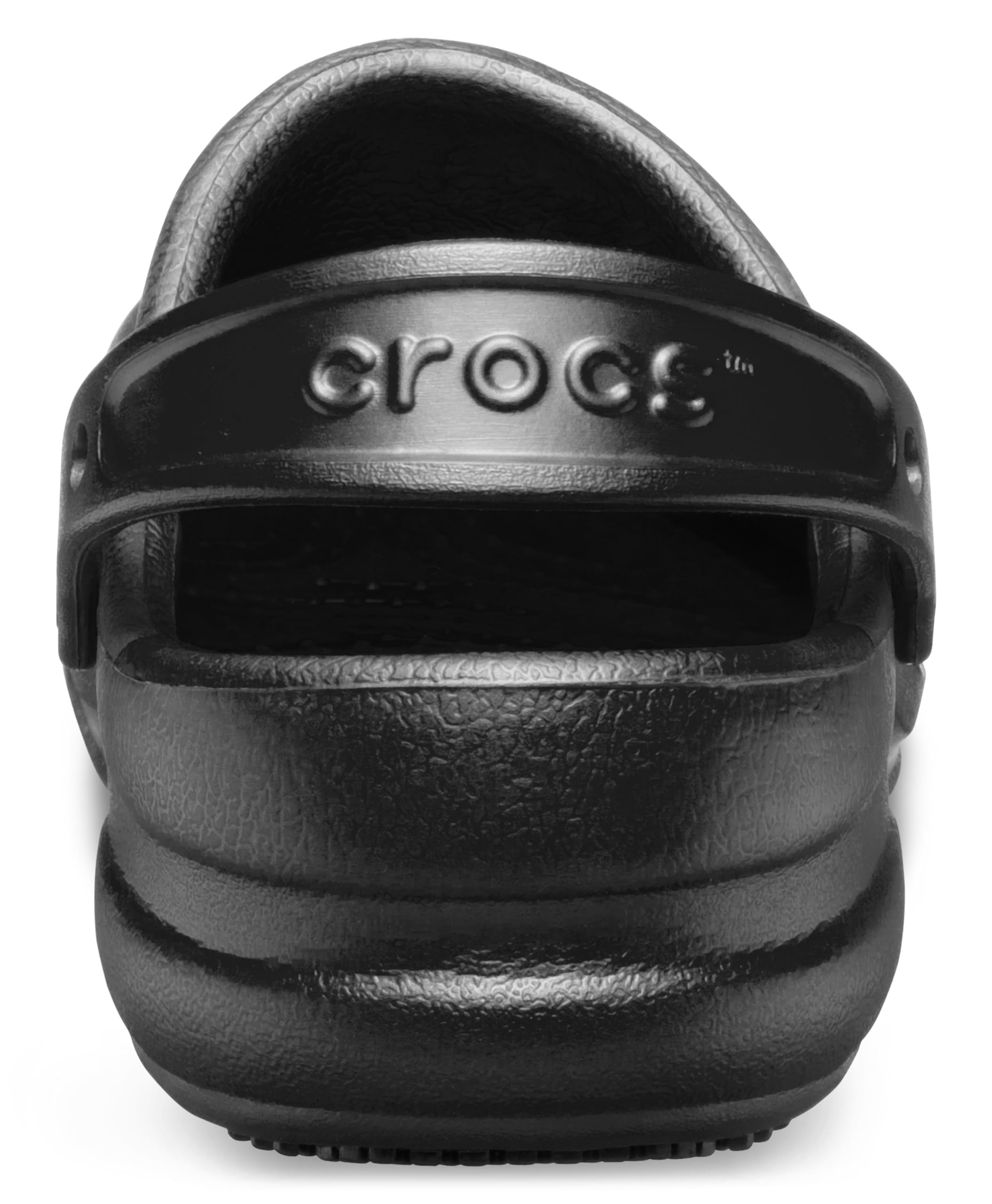 Crocs Unisex-Adult Bistro Clogs, Slip Resistant Work Shoes, Black, 10 Men/12 Women