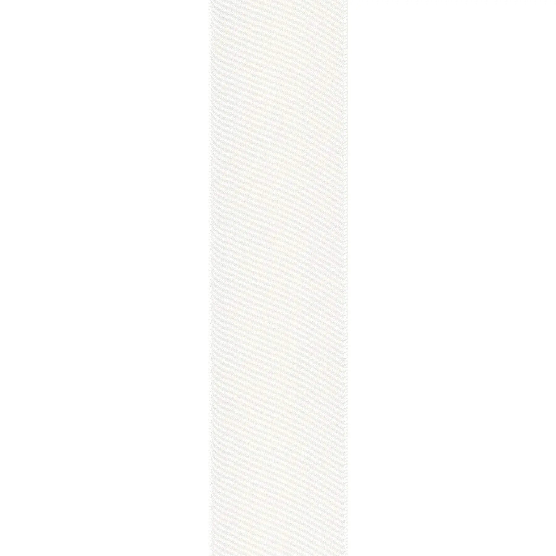 C.R. Gibson Berwick Offray 061183 1.5" Wide Single Face Satin Ribbon, White , 4 Yds