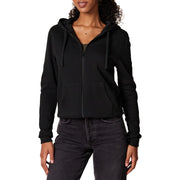 Amazon Essentials Women's Fleece Full-Zip Hoodie (Available in Plus Size), Black, X-Large