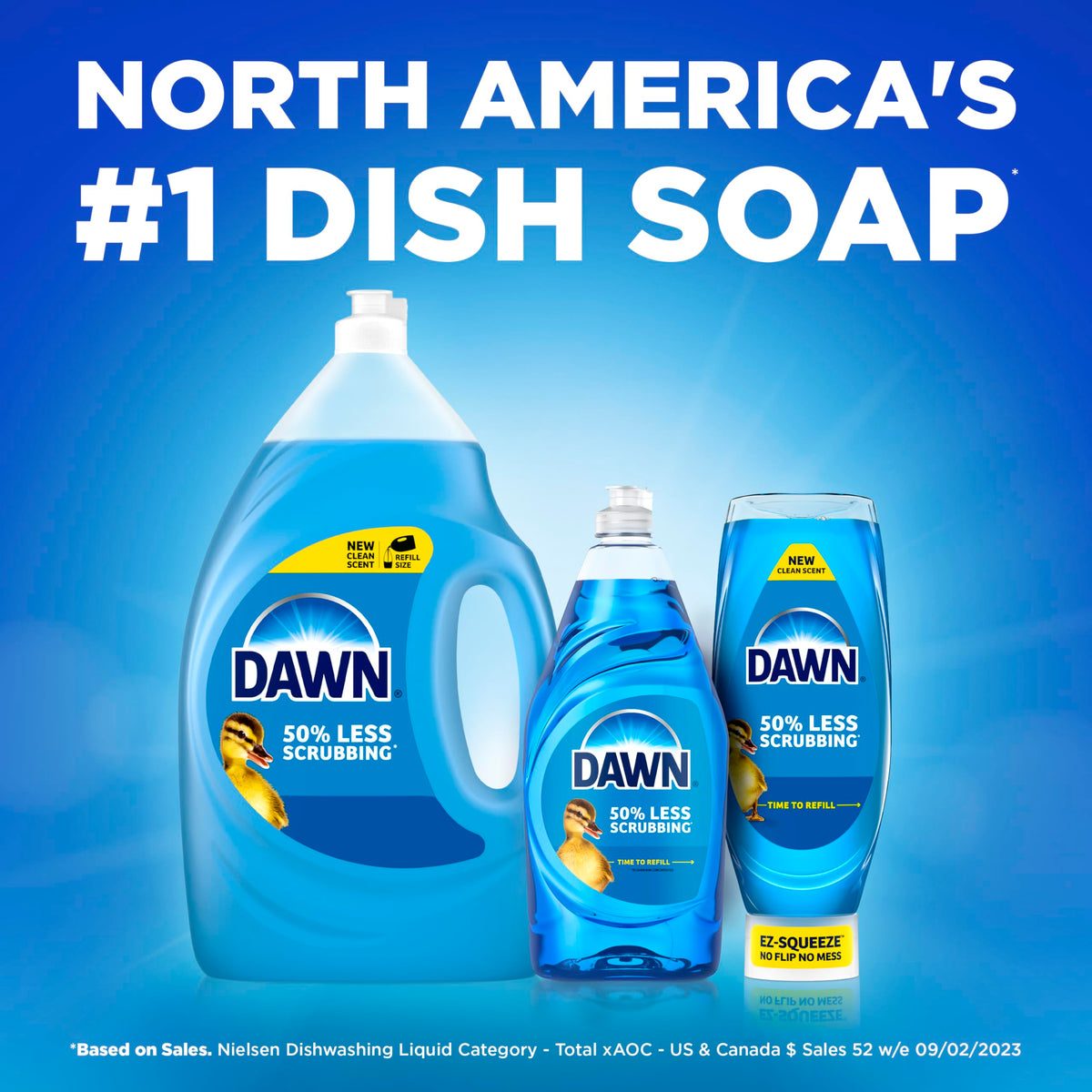 Dawn Dish Soap Ultra Dishwashing Liquid, Dish Soap Refill, Dish Detergent Liquid, Original Scent, 56 Fl Oz (Pack of 2)