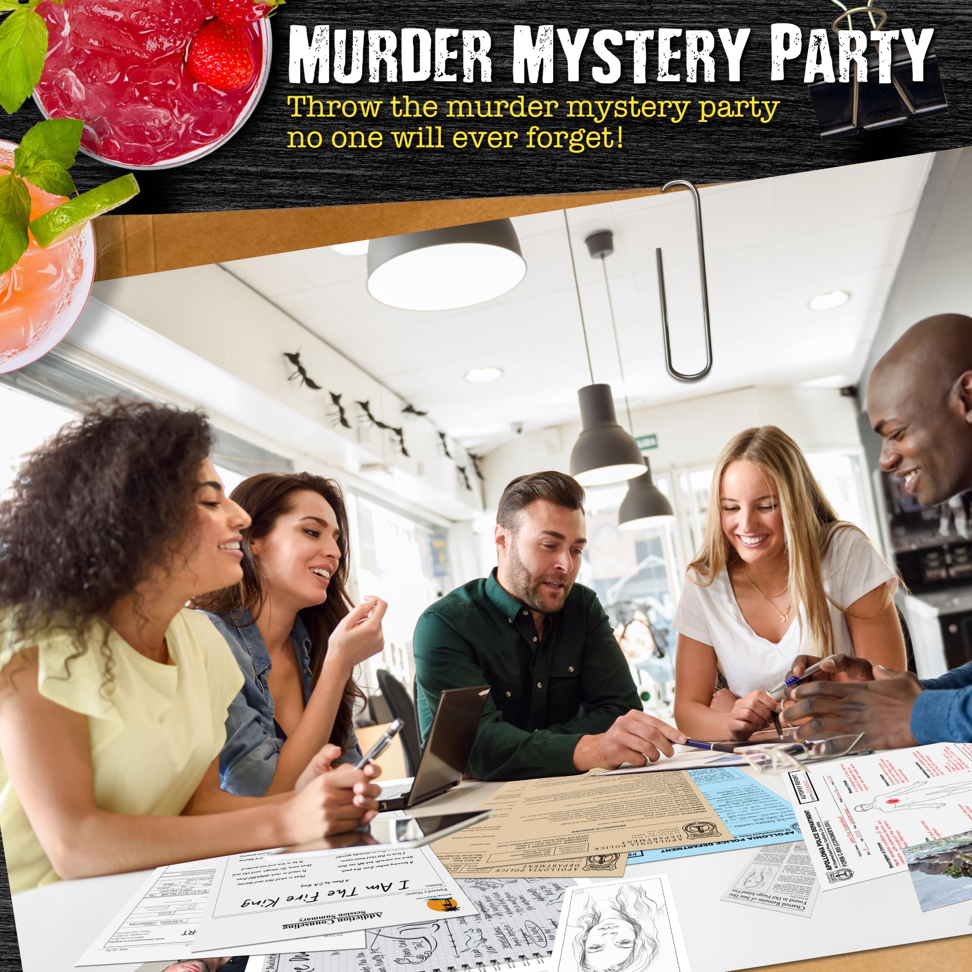 Unsolved Case Files | Ashcroft, Harmony - Cold Case Murder Mystery Game - Can You Solve The Crime? Who Killed Harmony? For Ages 14 and up