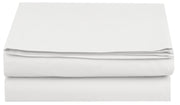 Luxury Flat Sheet on Amazon Elegant Comfort Wrinkle-Free 1500 Premier Hotel Quality 1-Piece Flat Sheet, King Size, White