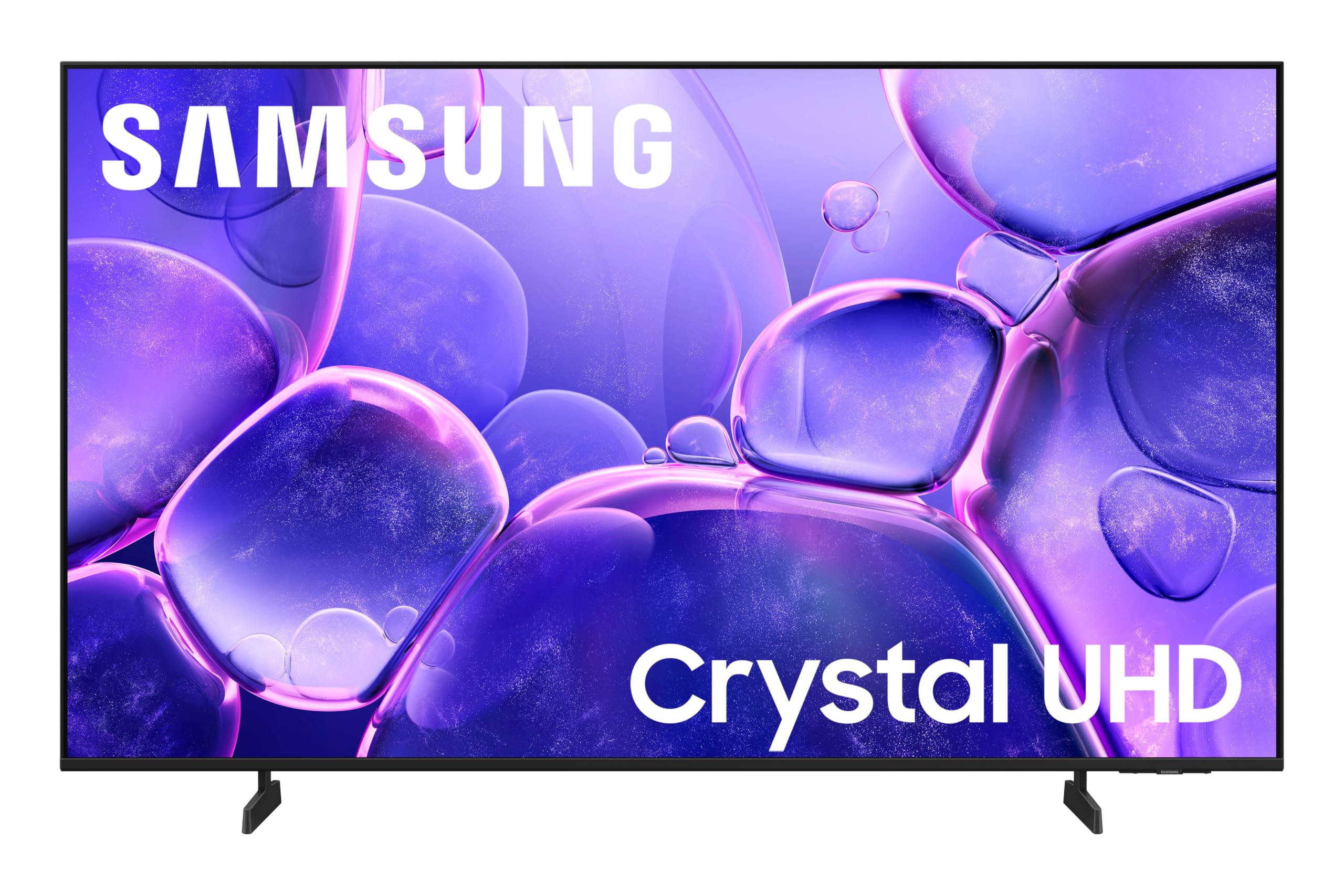 تلفزيون سامسونج الذكي فئة 43 بوصة كريستال UHD U8000F بدقة 4K (موديل 2025) محتوى مجاني لا حدود له، معالج كريستال 4K، تصميم MetalStream، حماية Knox، مساعد أليكسا الصوتي مدمج