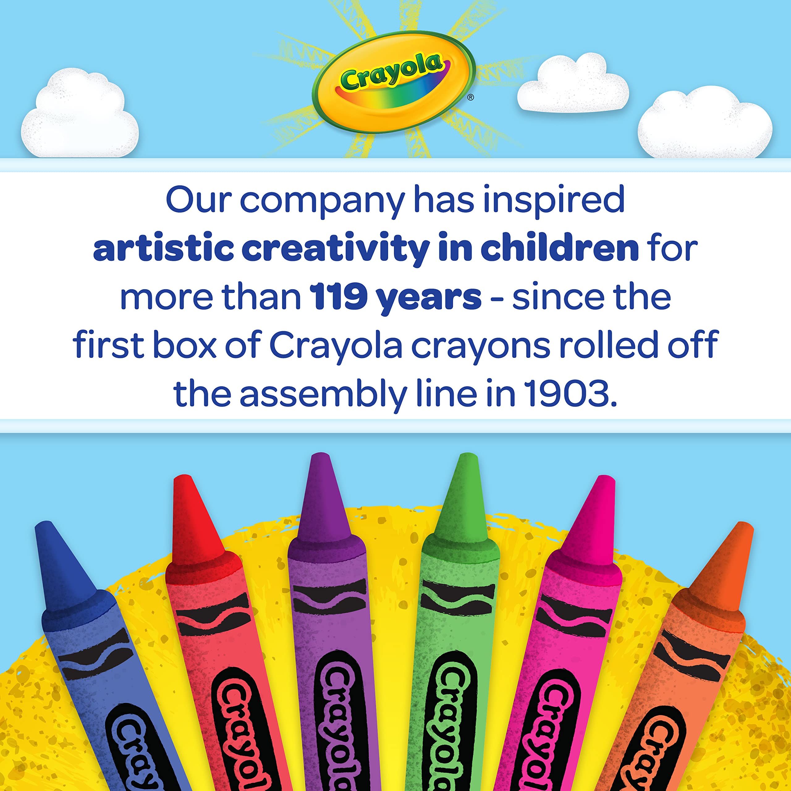 Crayola Large Egg Crayons (12ct), Jumbo Washable Crayons for Toddlers, Preschool Art Supplies for Toddlers, Classroom Must Have, Ages 1+