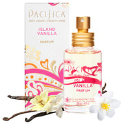 عطر فانيليا باسيفيكا آيلاند - عطر فانيليا نظيف للنساء - رائحة استوائية دافئة - عطر يدوم طويلاً بجمال نظيف وغير سام، نباتي ولم يتم الإساءة إلى الحيوانات في تصنيعه، بخاخ بحجم 1 أونصة مناسب للسفر