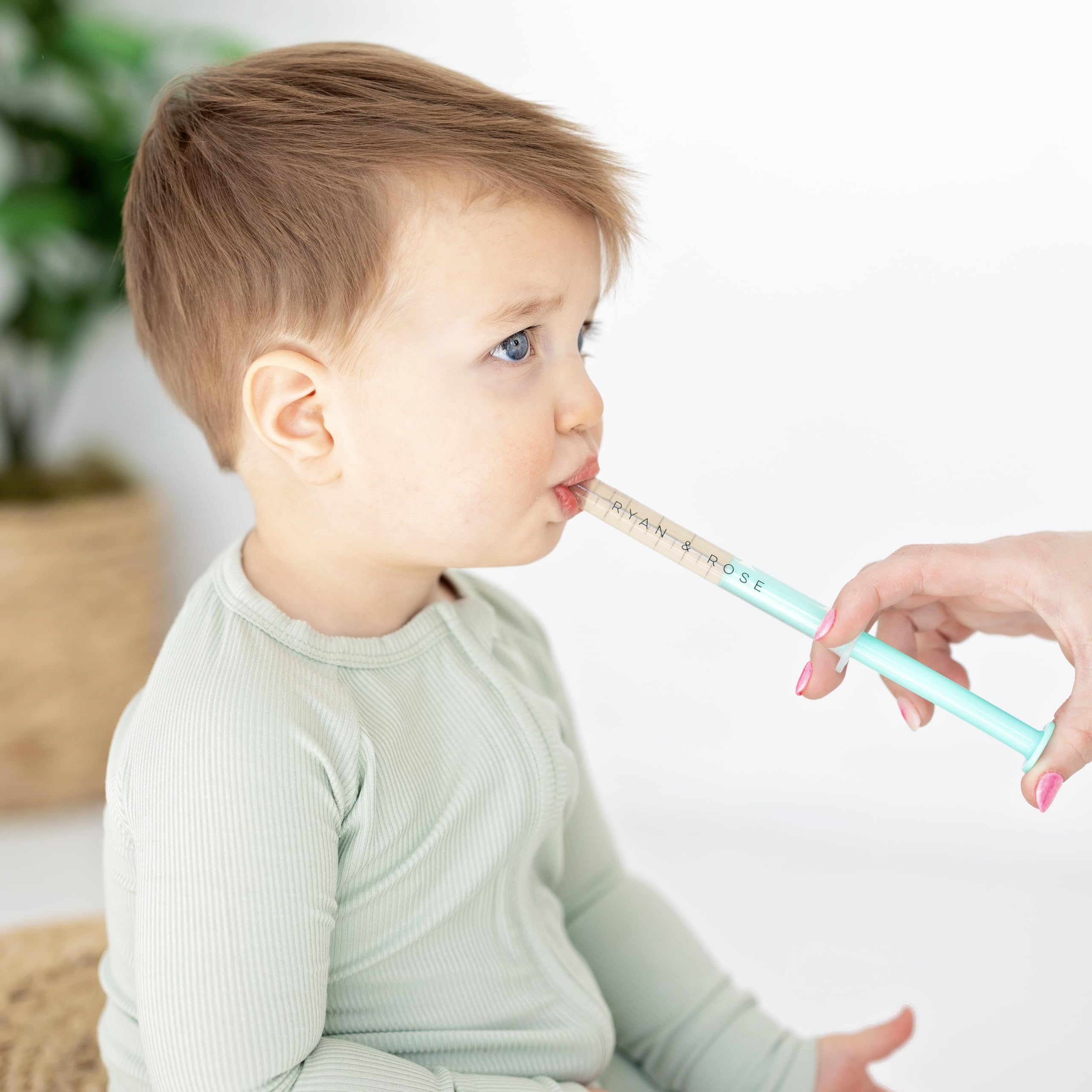 Ryan & Rose Cutie Dose - Baby Medicine Dispenser Syringe For Children - 3 Pack (Lollipop)