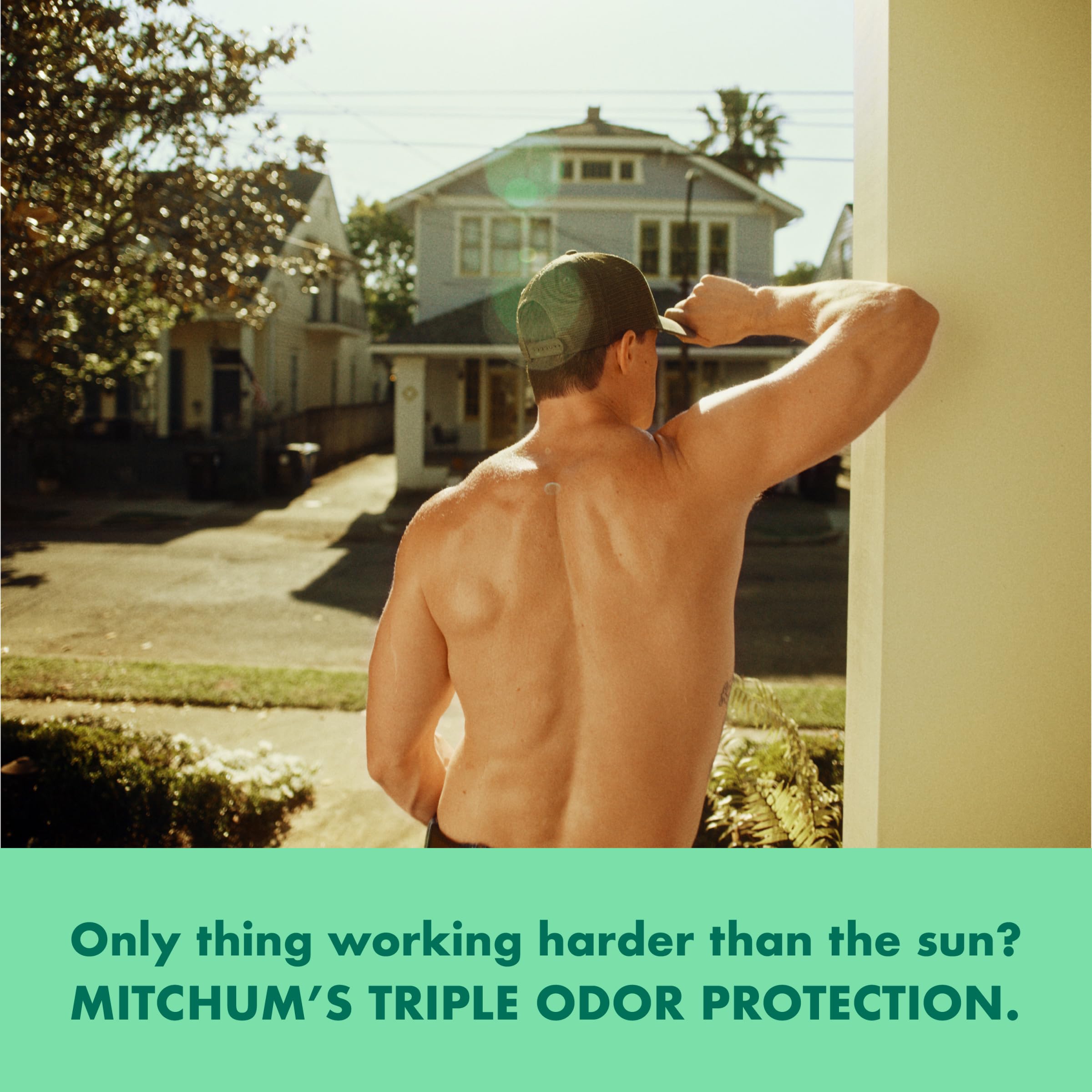 Mitchum Men's Triple Odor Protection Antiperspirant & Deodorant Gel, Unscented, 48HR Protection, 2 pack