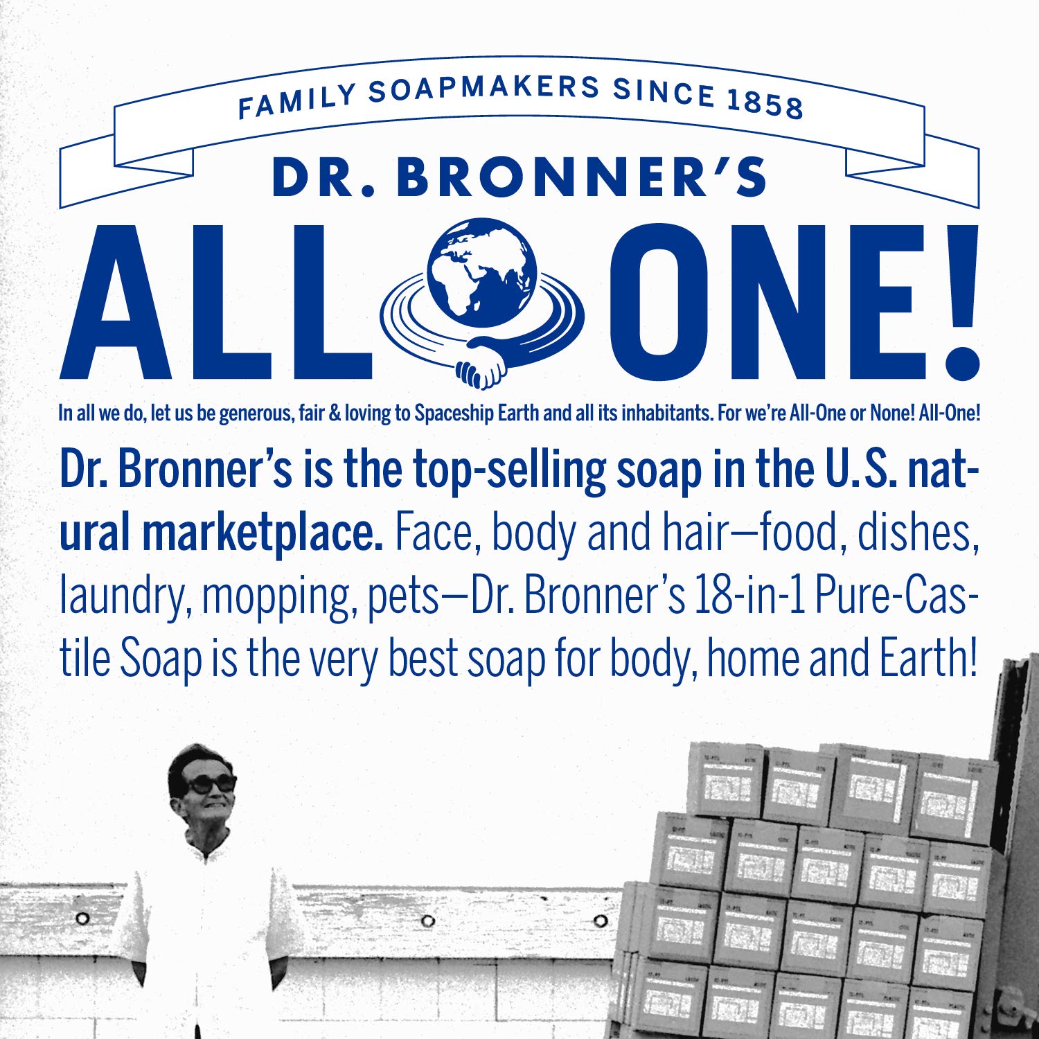 Dr. Bronner's Magic Soap-Pure-Castile Liquid Soap (2 Ounce, Variety Gift Pack)- Regenerative Organic Certified Oils, 18-in-1 Uses: Body, Hair, Laundry, Pets & Dishes, Concentrated, Vegan, Non-GMO