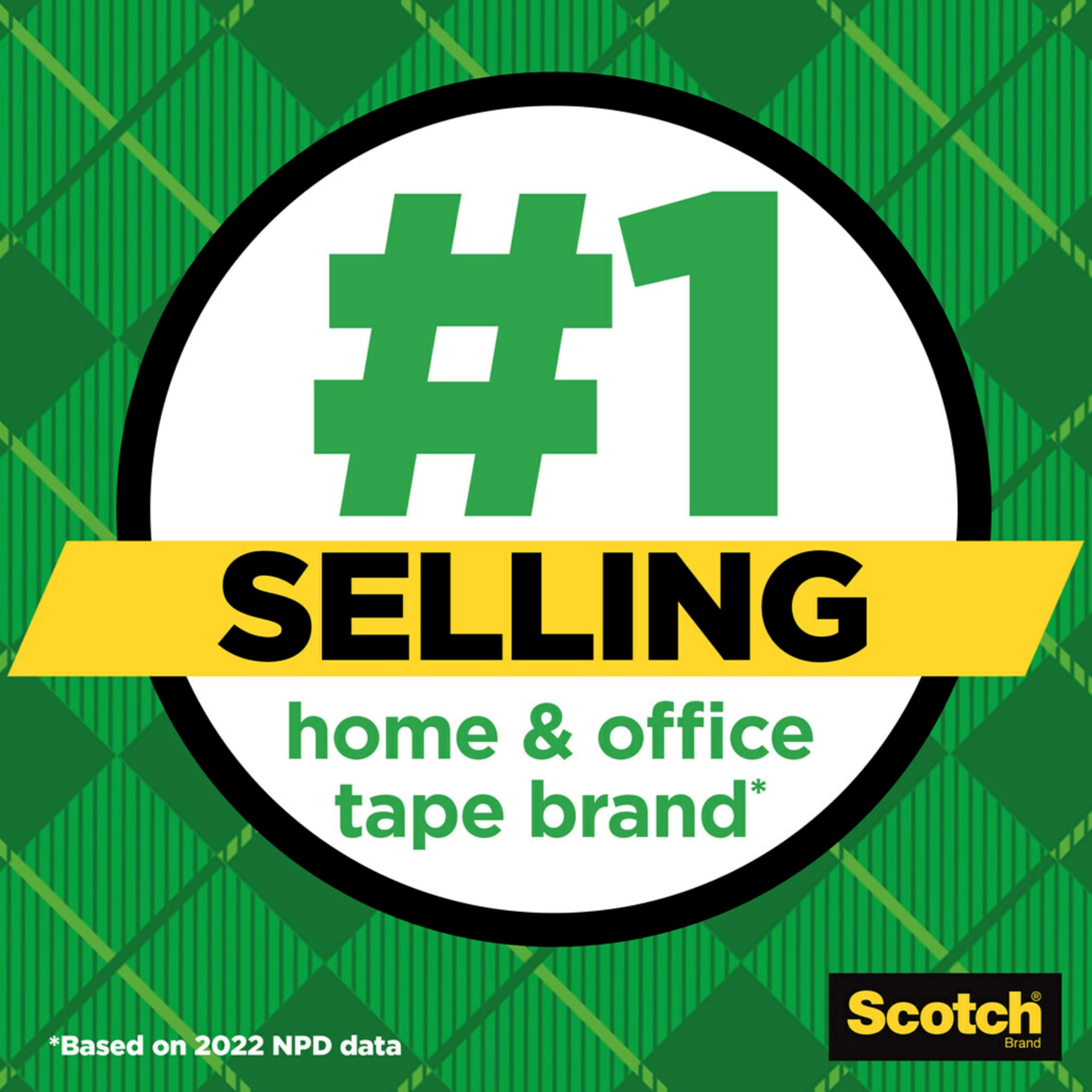 Scotch Magic Tape with Scotch Desktop Dispenser, 6 Rolls of 3/4" x 1000" Each Plus 1 Desktop Tape Dispenser, Great for Repair, Wrapping and Office Applications
