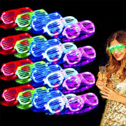 20 Pack LED Glasses Party Favors Light Up Glasses, Glow In The Dark Party Supplies Accessories for Kids Adult, Glasses Neon Sunglasses Birthday Wedding Pool Helloween Back to School Party Favors