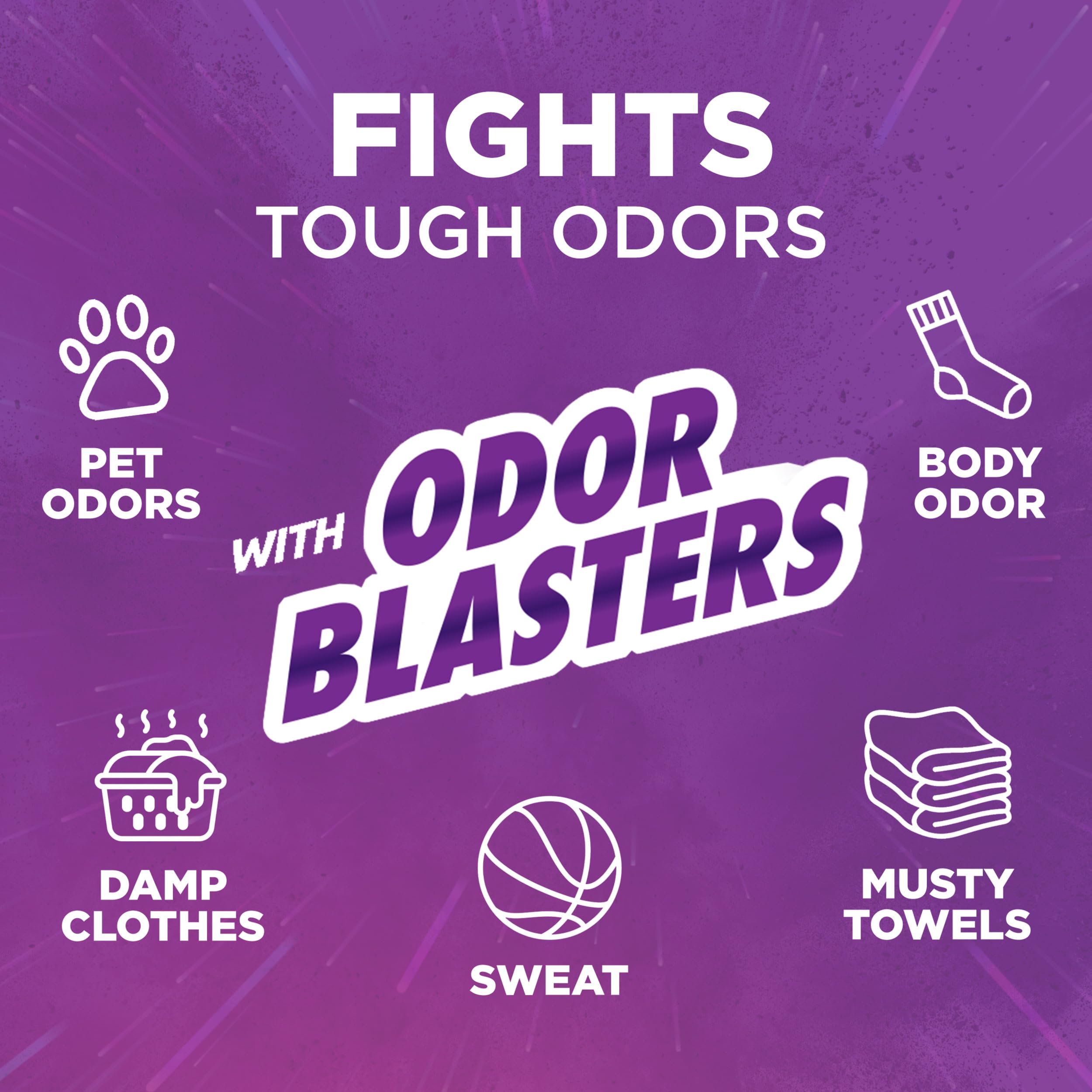 ARM & HAMMER Plus OxiClean Odor Blasters Fresh Burst, 128 Loads Liquid Laundry Detergent, 166.5 Fl oz