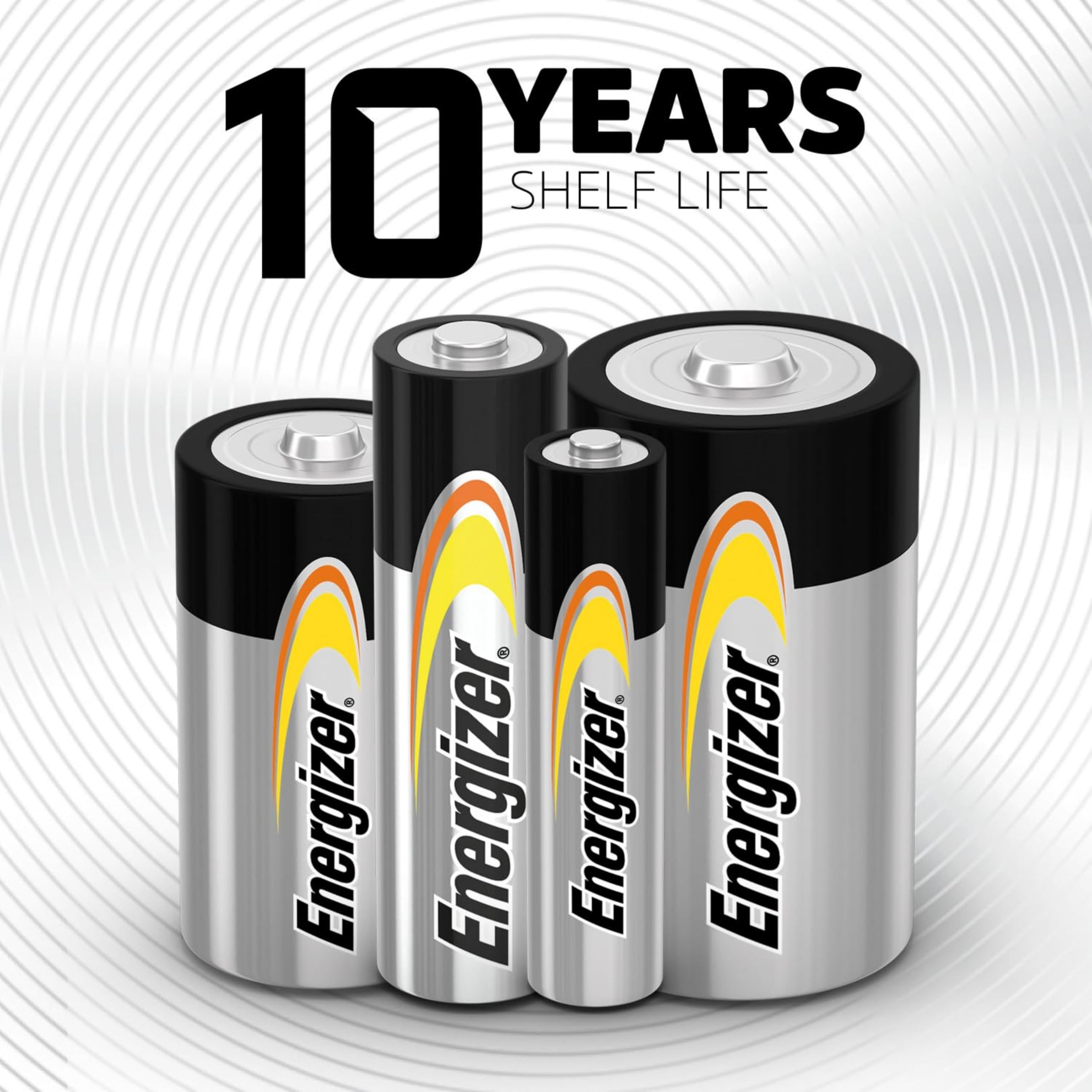 Energizer Alkaline Power D Batteries 12 Count (Pack of 1), Long-Lasting Alkaline Size D Batteries